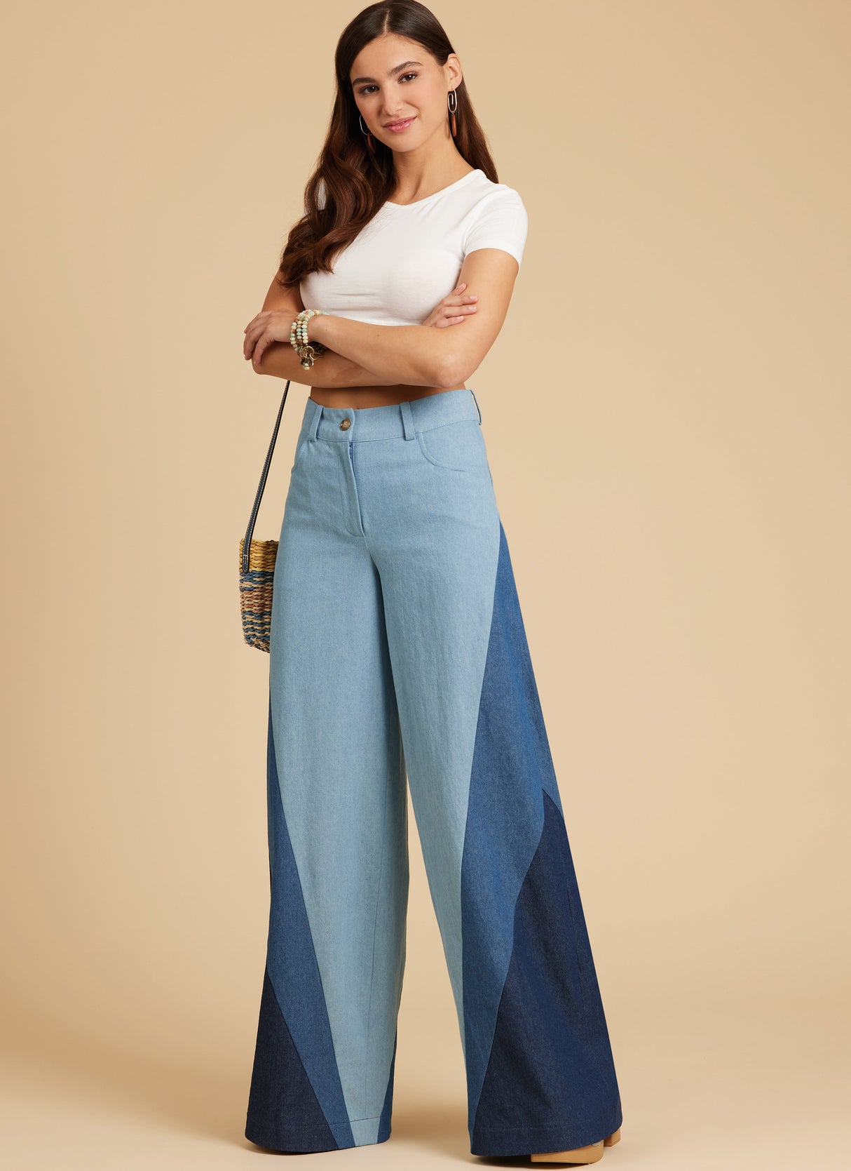 Patron McCall's n°8408 - Short et pantalon patchwork pour femme