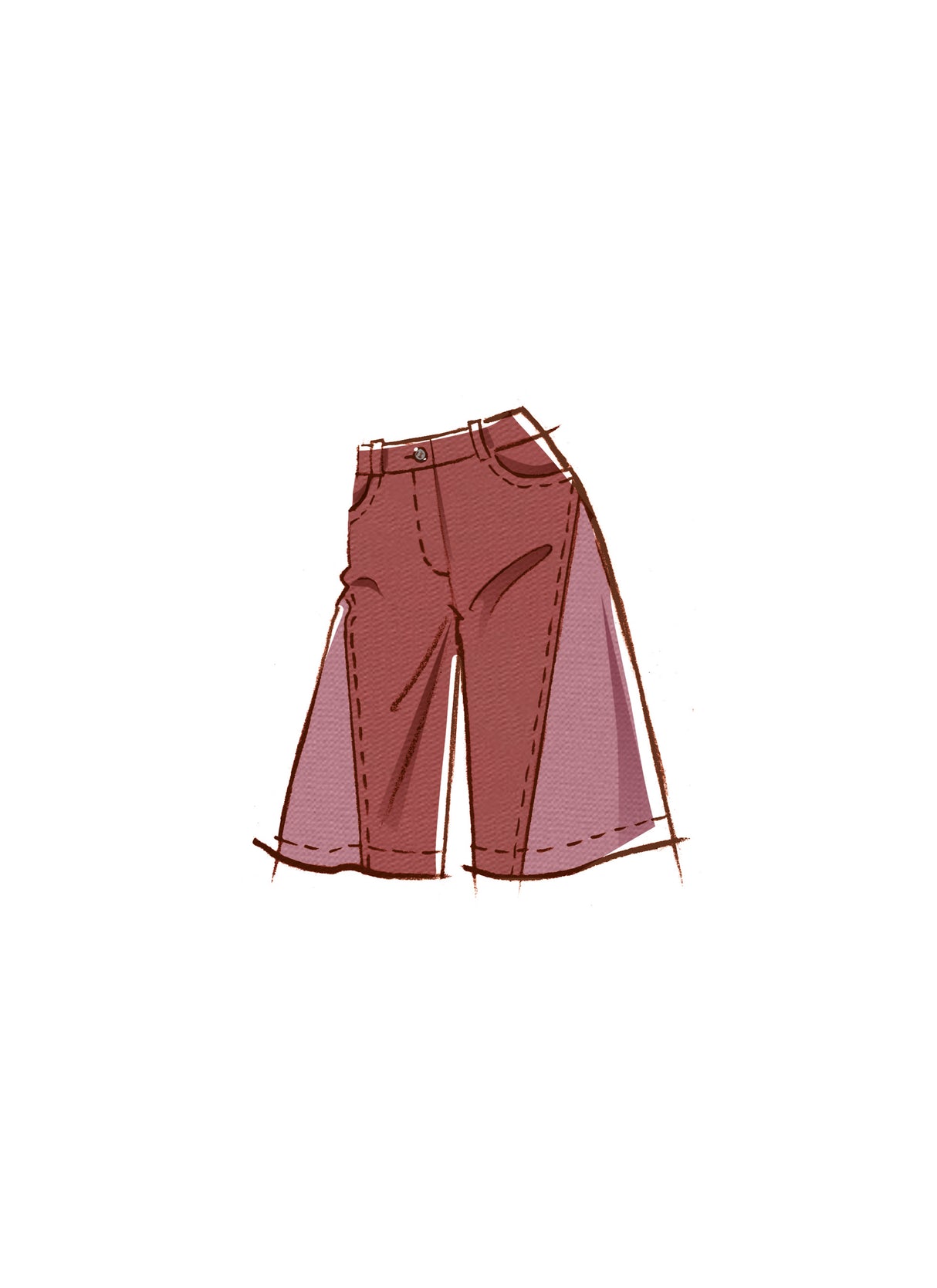 Patron McCall's n°8408 - Short et pantalon patchwork pour femme