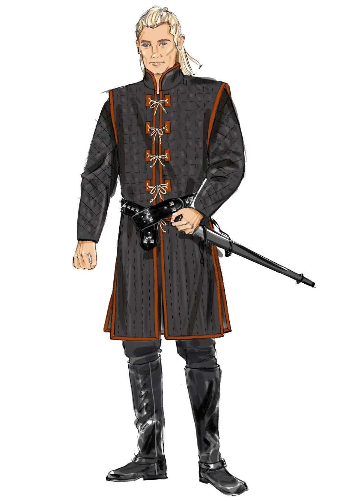 Patron McCall's n°8423 - Costume médiéval pour homme