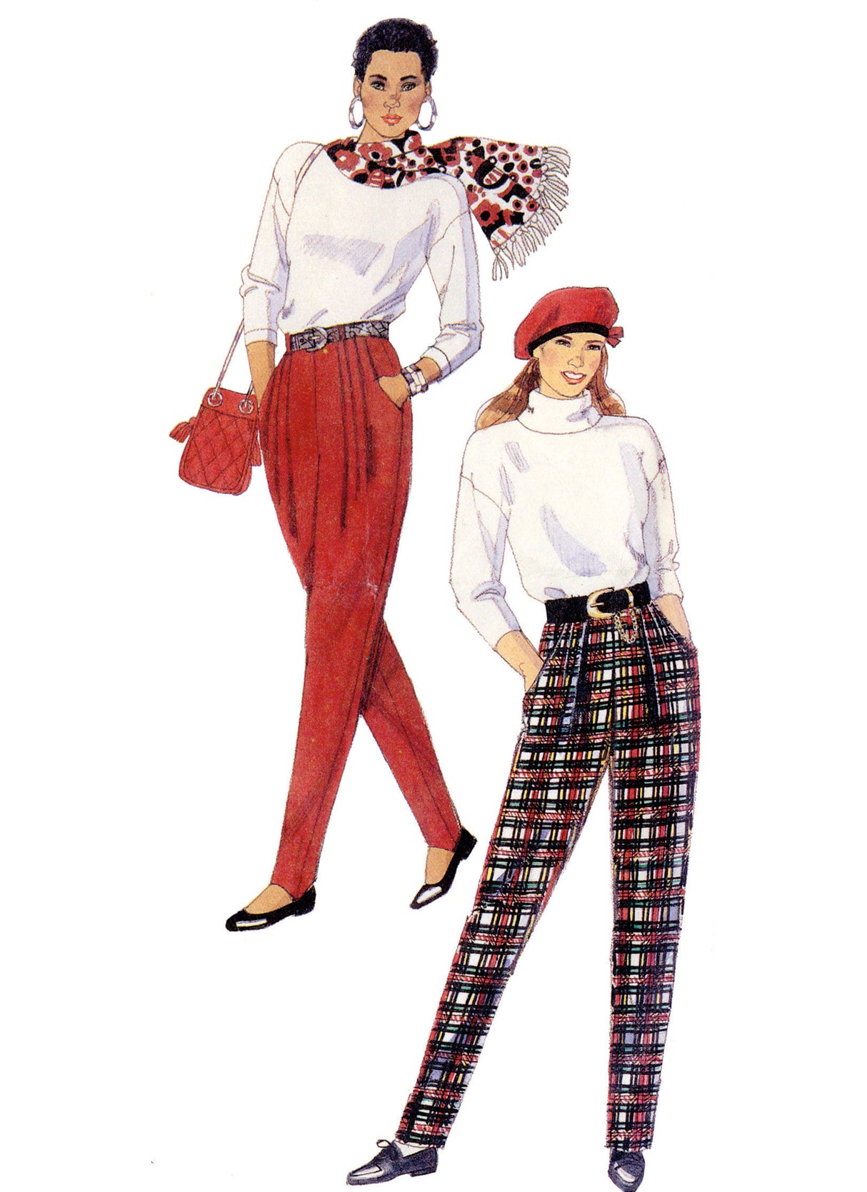 Patron McCall's n°8432 - Pantalons vintage des années 1990