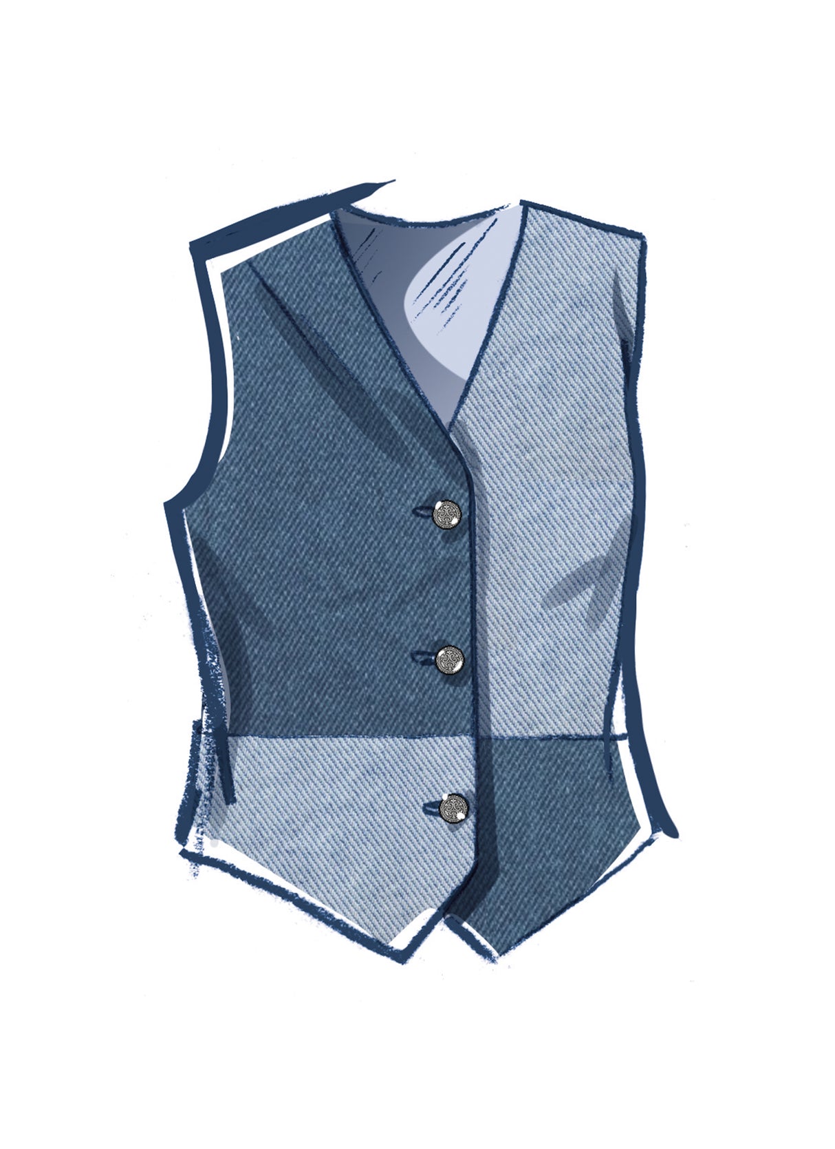 Patron McCall's n°8442 - Gilet doublé unisexe