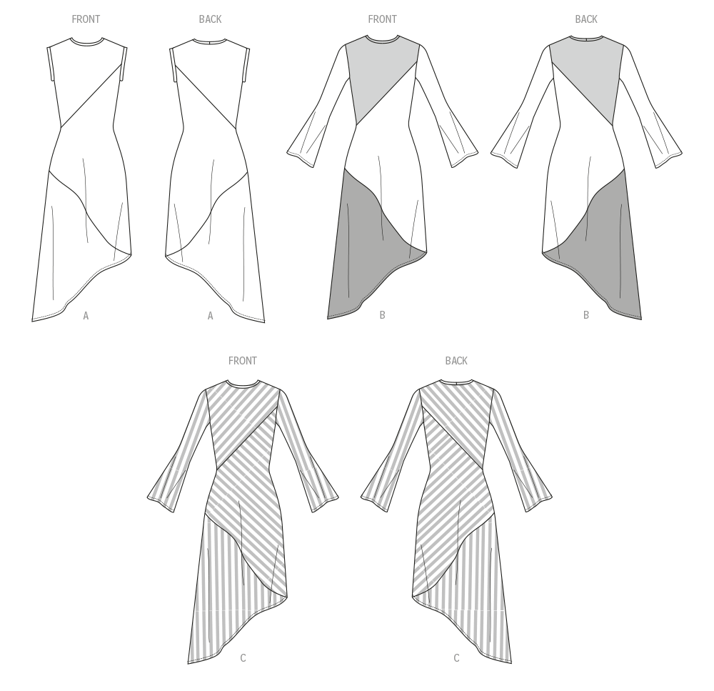 Patron McCall's n°8448 - Robe en tricot