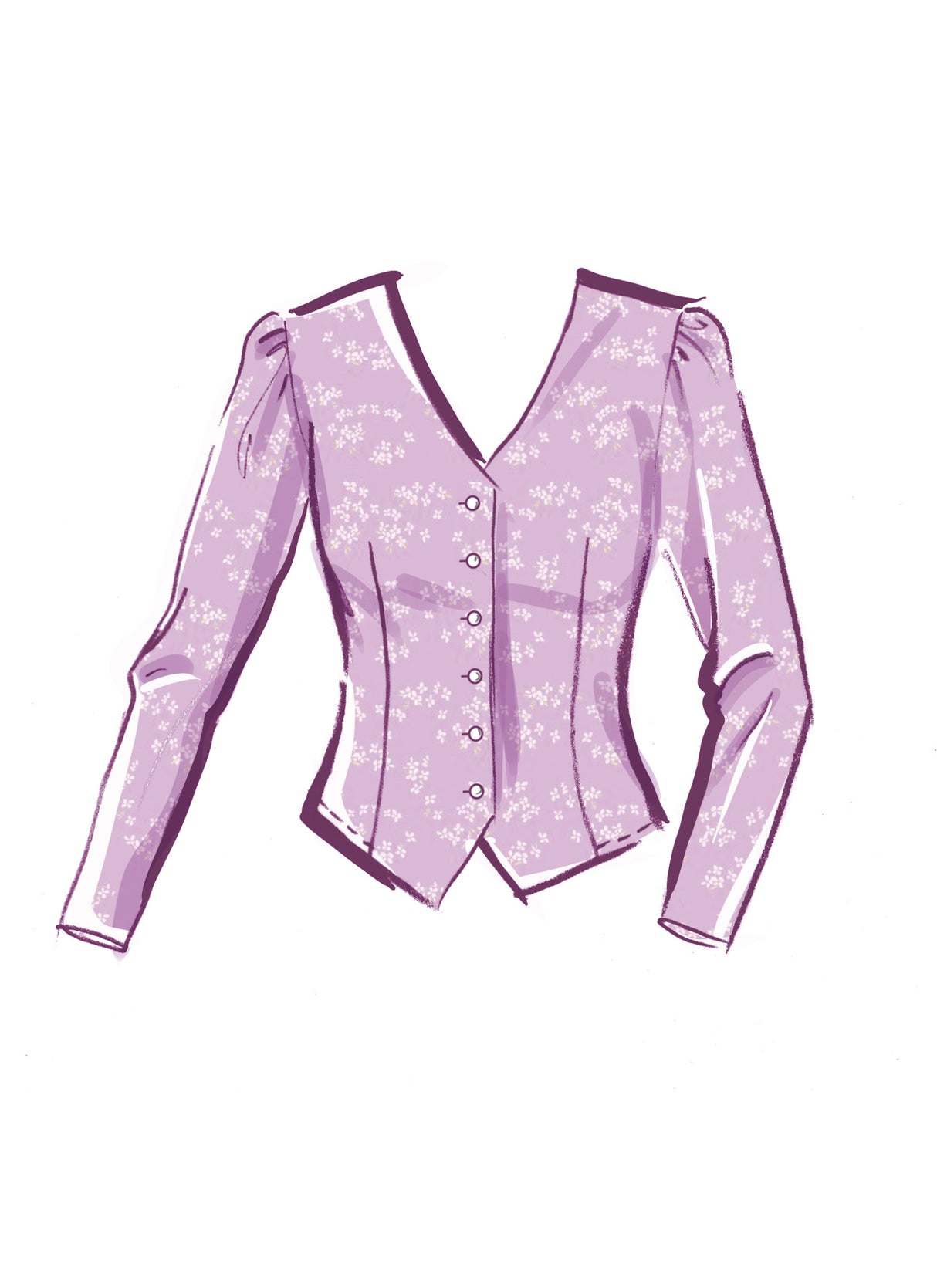 Patron McCall's n°8451 - Hauts pour femme