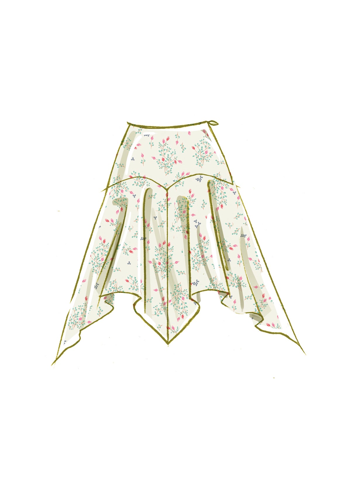 Patron McCall's n°8453 - Jupe en deux longueurs