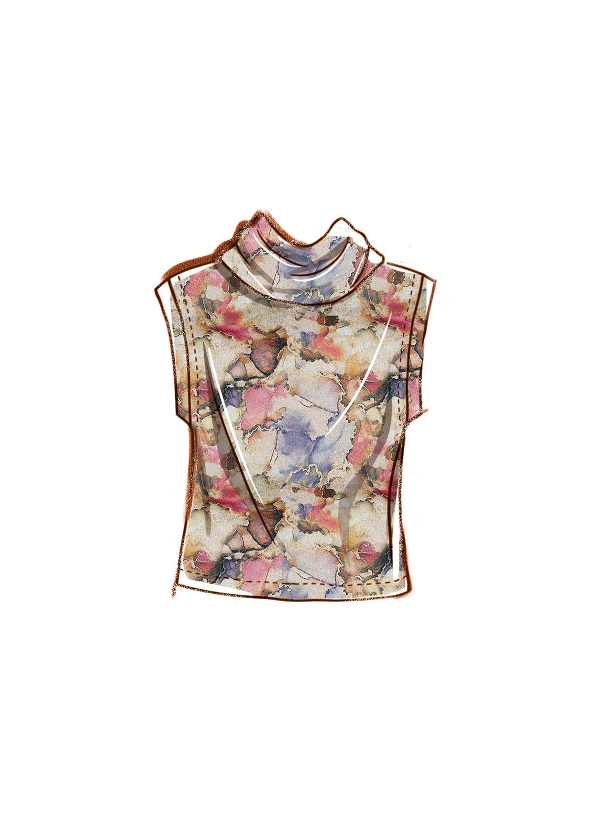 Patron McCall's n°8456 - Haut en tricot, short et pantalon