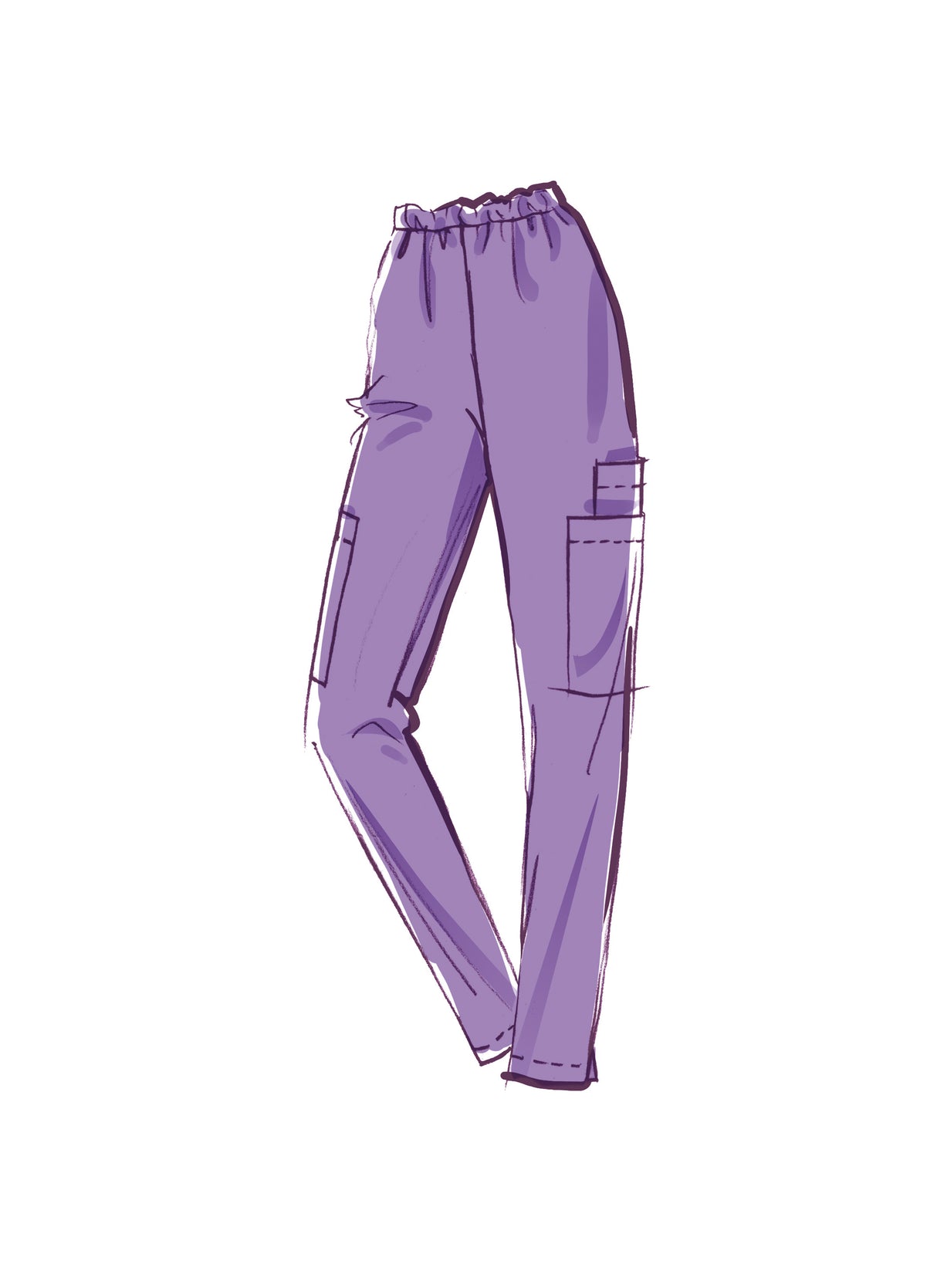 Patron McCall's n°8468 - Ensemble de blouse médicale et pantalon