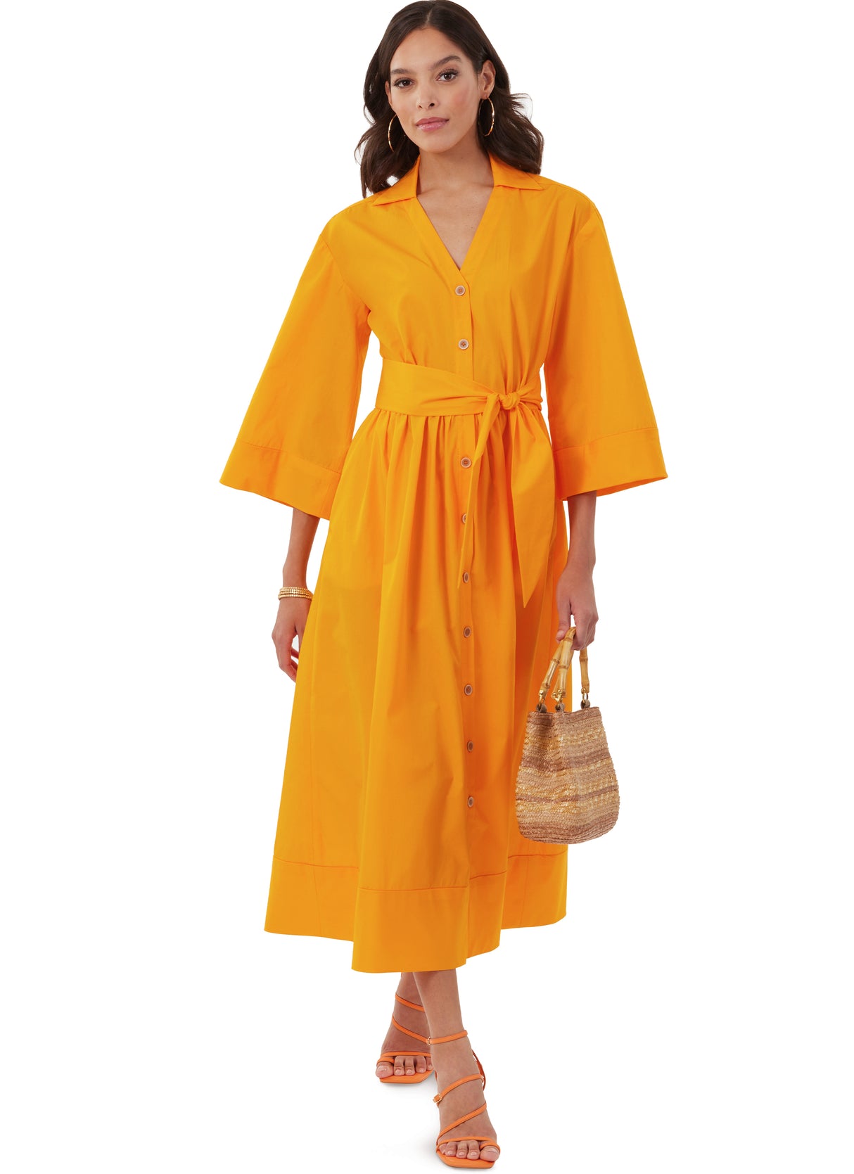 Patron McCall's n°8477 - Robe-chemise à épaules tombantes
