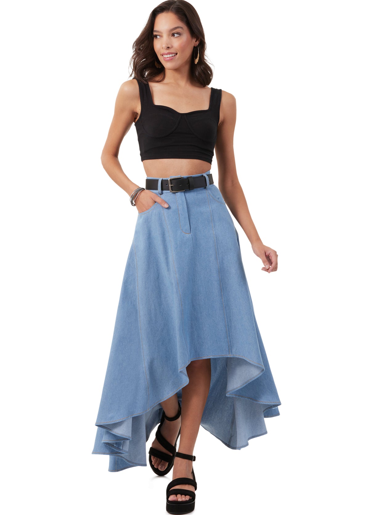 Patron McCall's n°8480 - Jupe pour femmes en trois longueurs