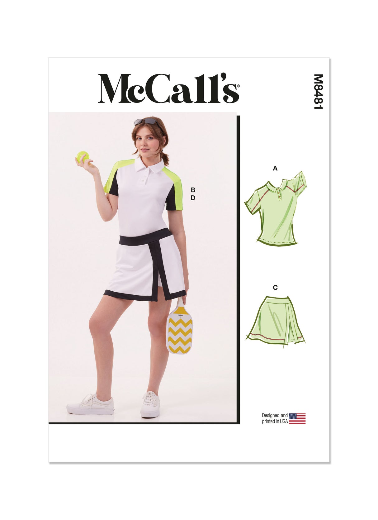Patron McCall's n°8481 - Ensemble de sport élégant