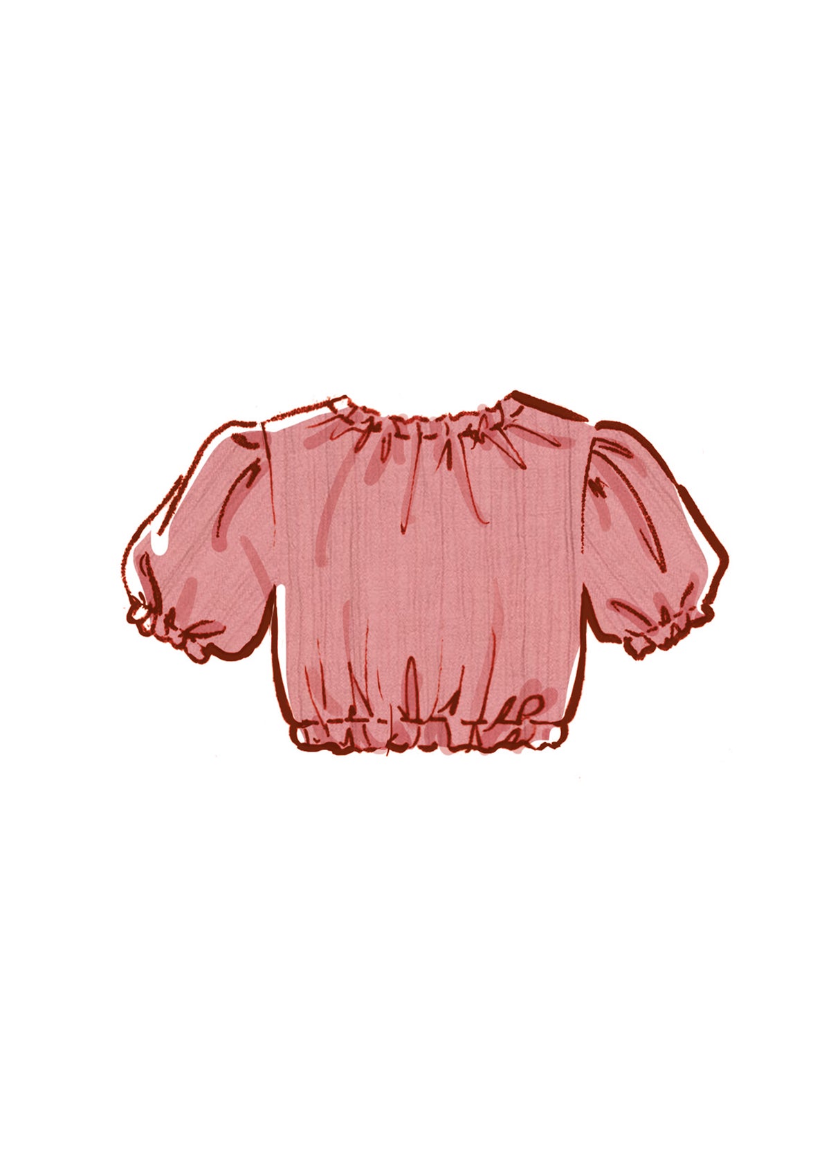 Patron McCall's n°8482 - Hauts courts et jupes asymétriques