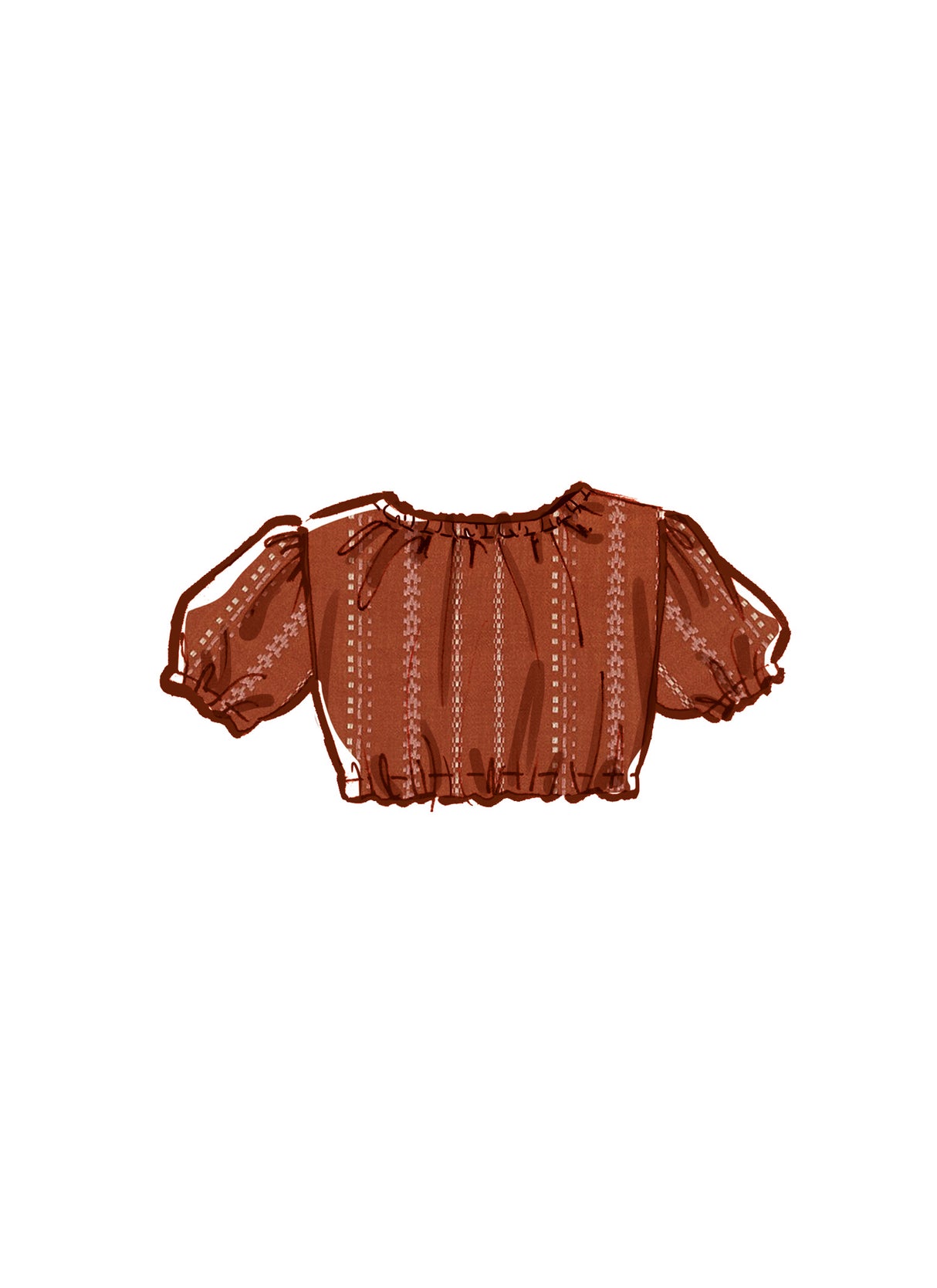 Patron McCall's n°8483 - Hauts et jupes pour femmes