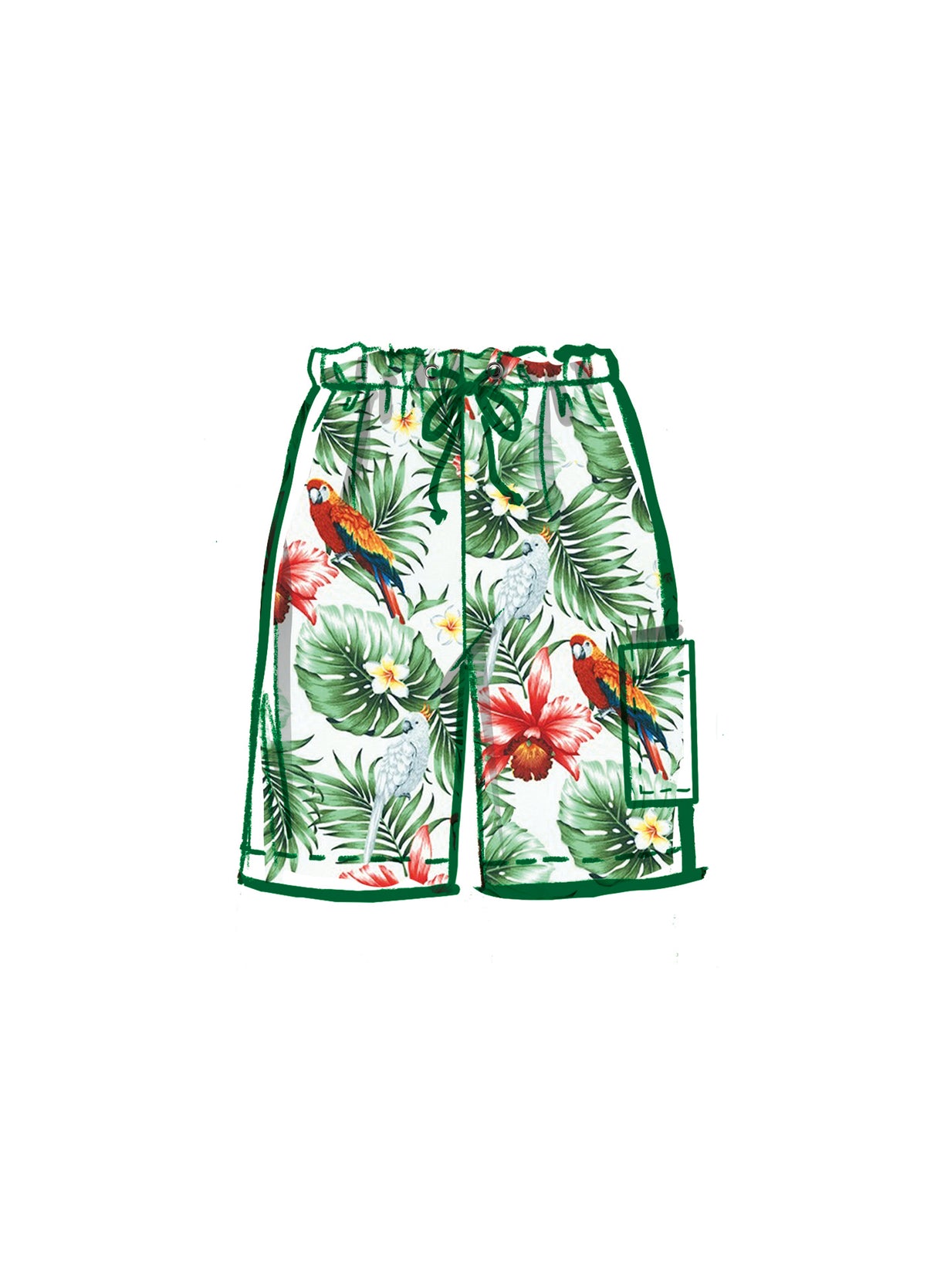 Patron McCall's n°8486 - Chemises et shorts pour hommes