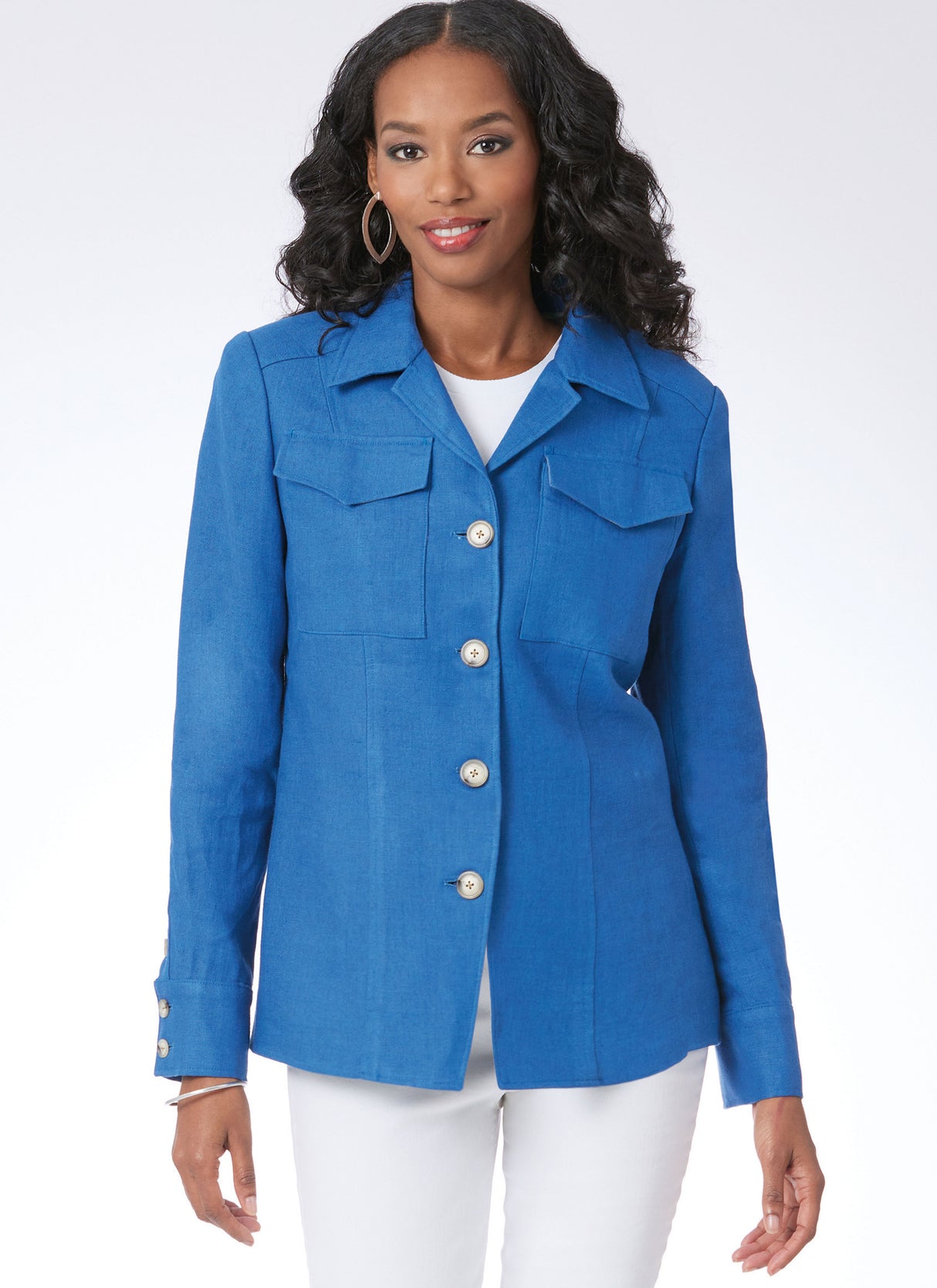 Patron McCall's n°8504 - Veste chemise pour femmes