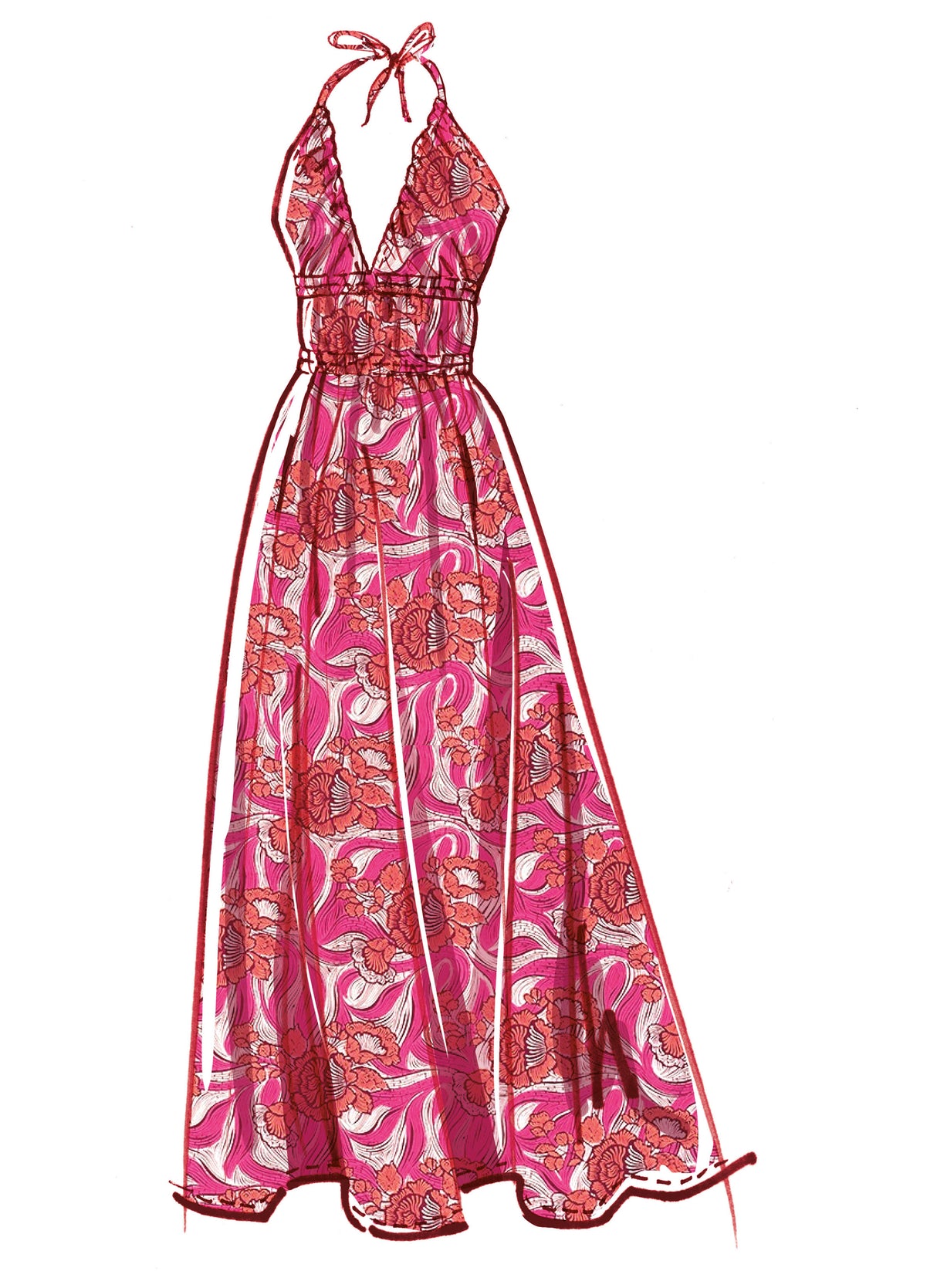 Patron McCall's n°8507 - Robes féminines élégantes