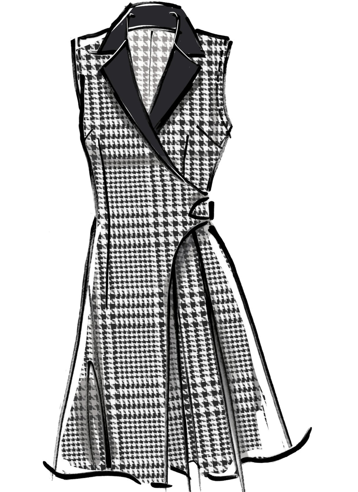 Patron McCall's n°8528 - Robe blazer