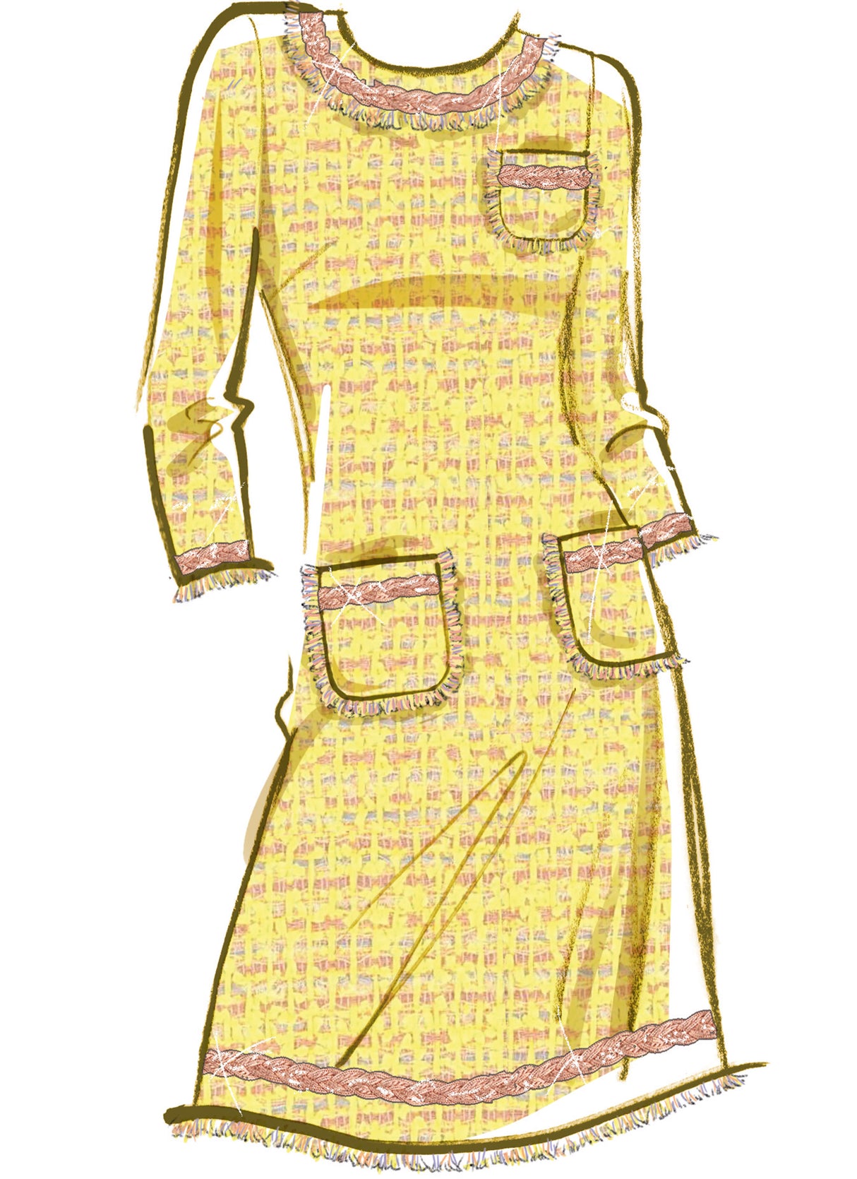 Patron McCall's n°8529 - Robe fourreau élégante