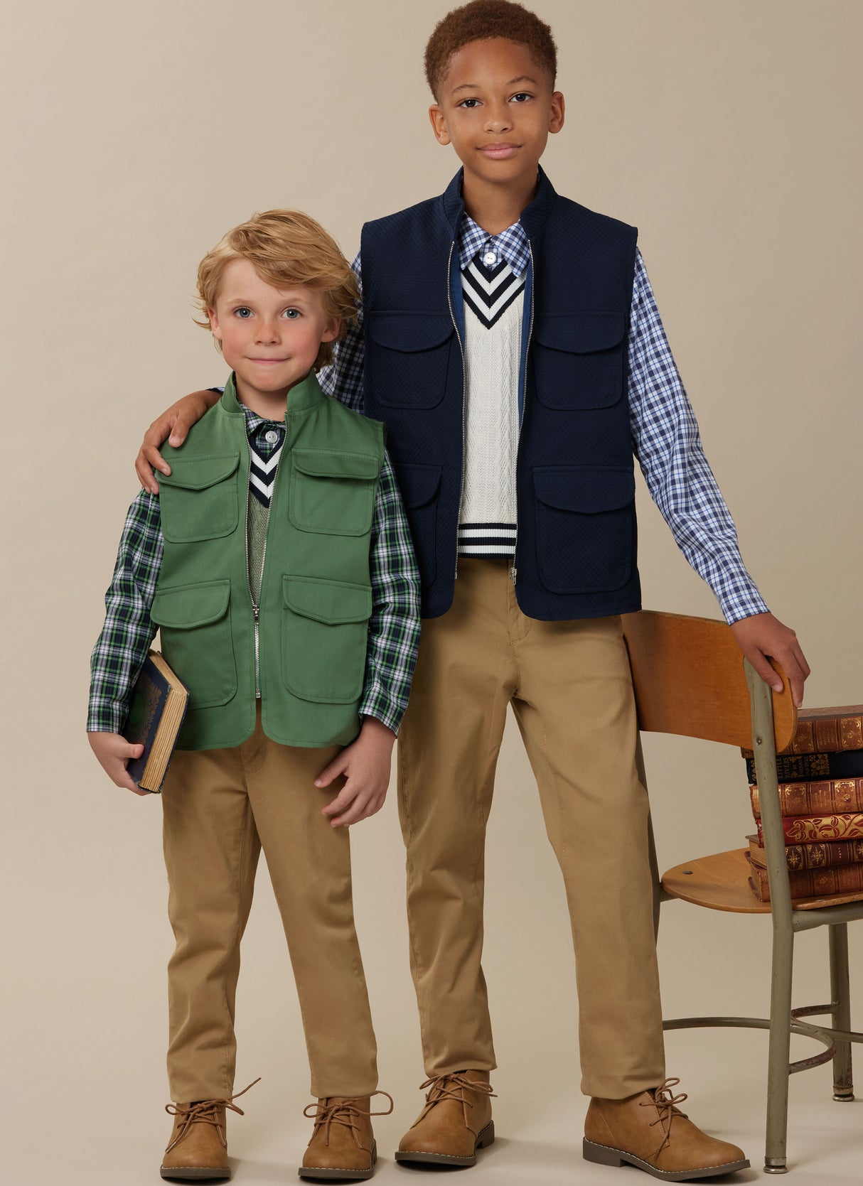 Patron McCall's n°8537 - Gilet et haut pour enfants