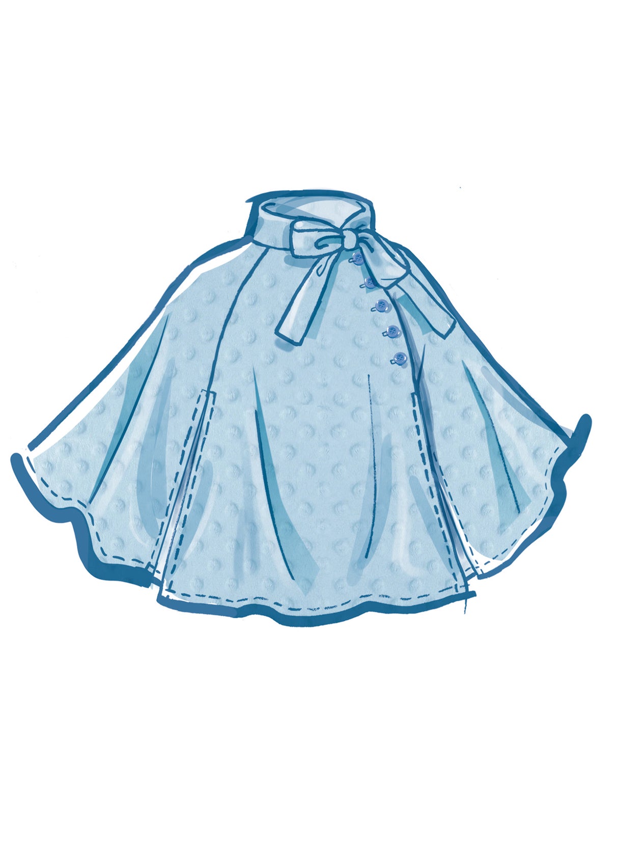 Patron McCall's n°8538 - Capes élégantes pour enfants
