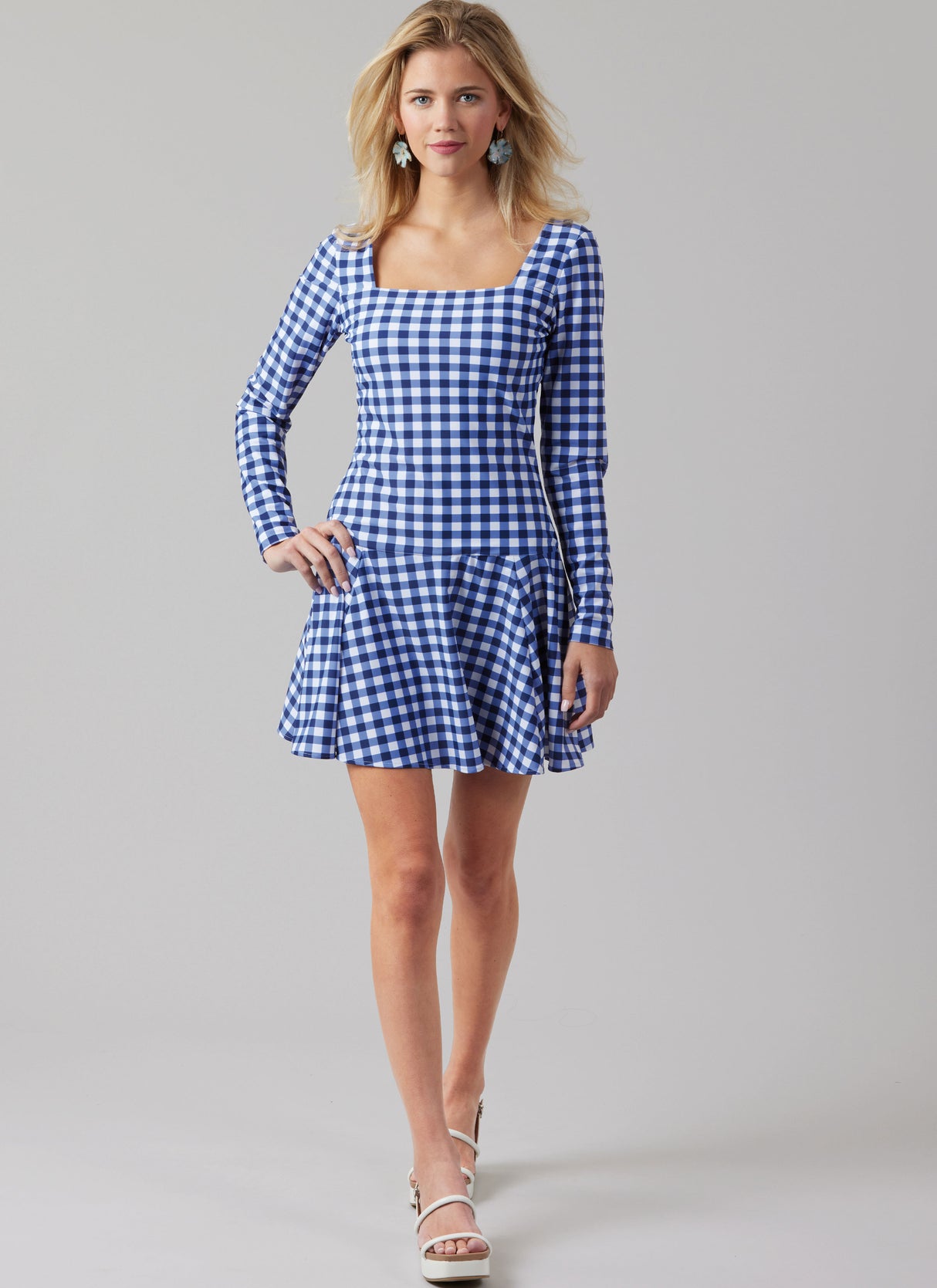 Patron McCall's n°8551 - Robe en maille variée