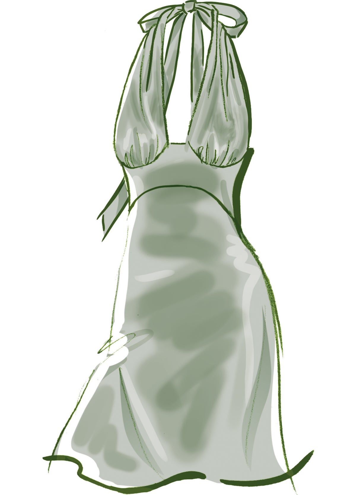 Patron McCall's n°8555 - Robe dos nu évasée
