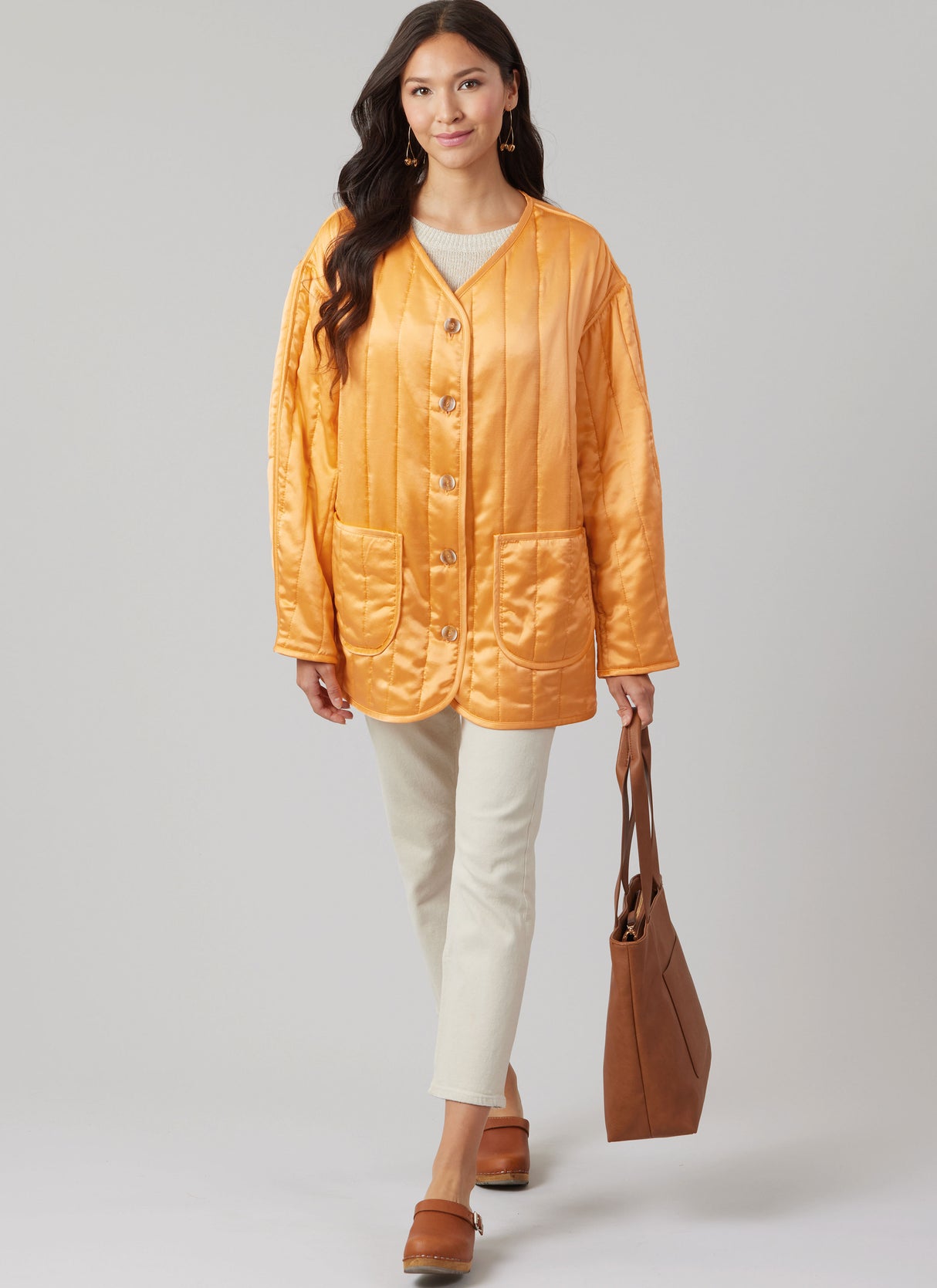Patron McCall's n°8560 - Veste matelassée boutonnée