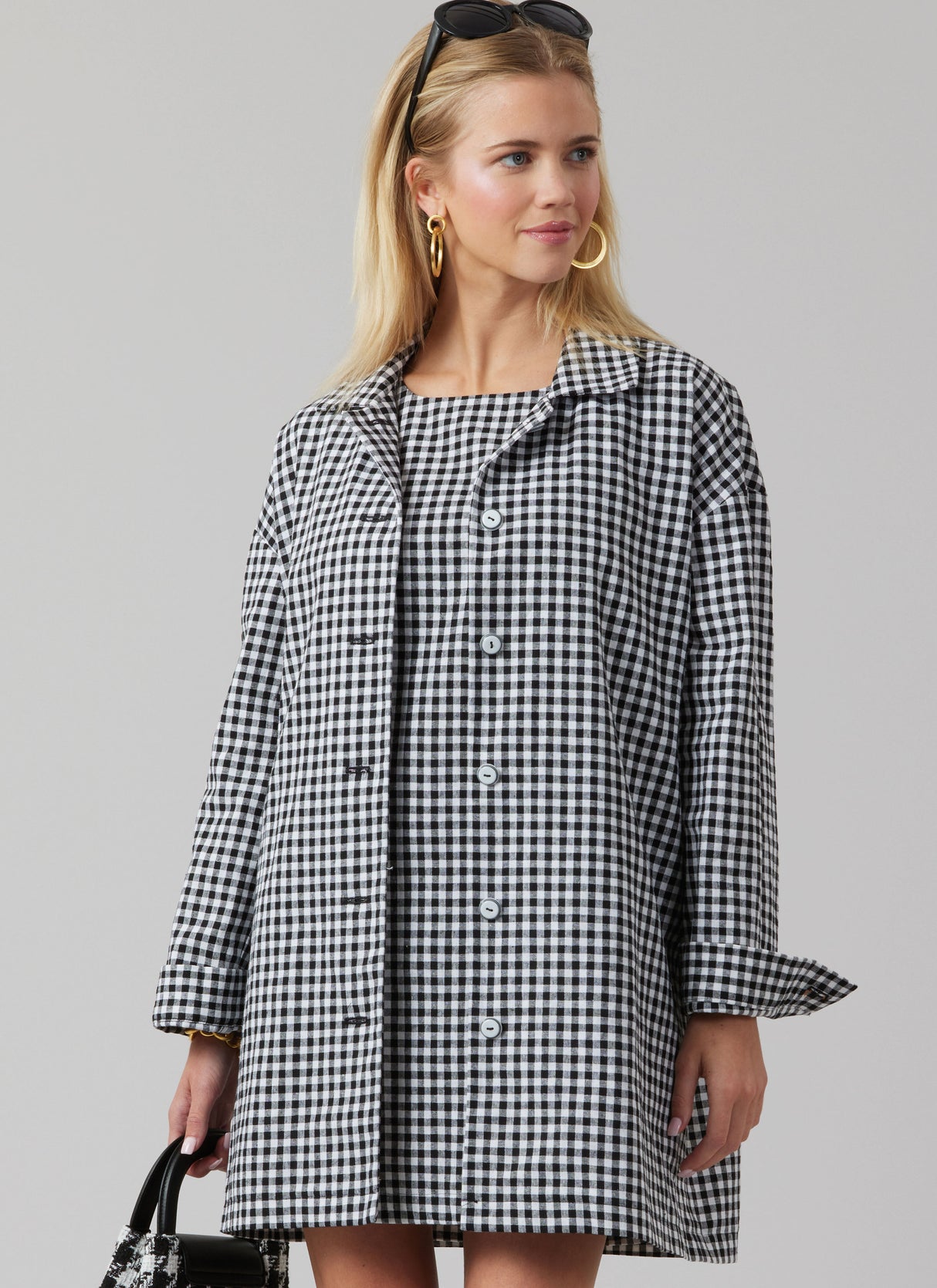 Patron McCall's n°8562 - Ensemble complet top robe veste pantalon