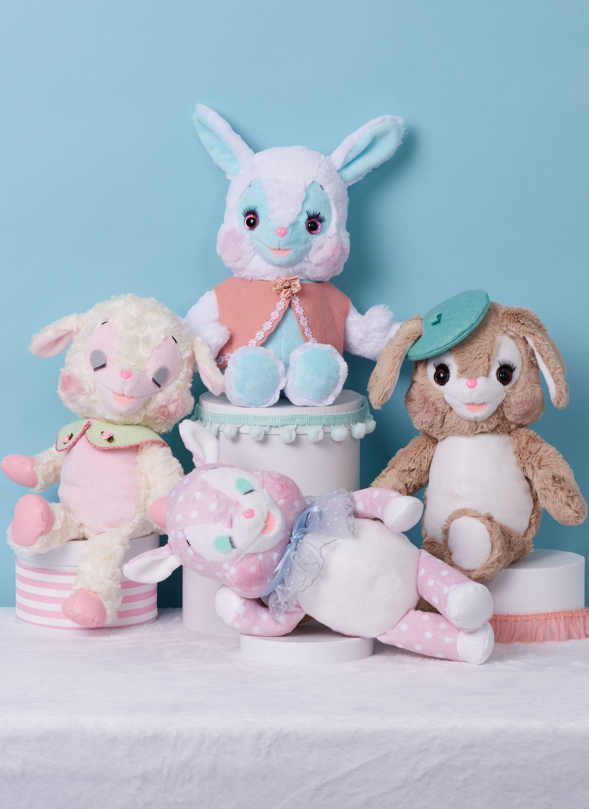 Patron McCall's n°8574 - Peluches animaux (chiot, lapin, agneau, faon)