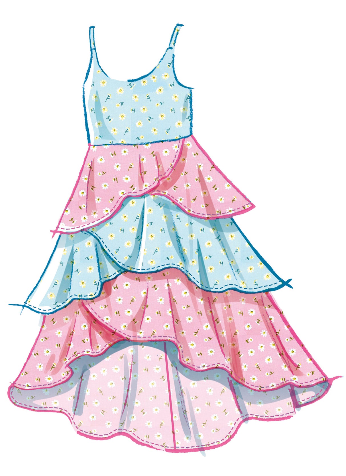 Patron McCall's n°8592 - Robe fille et serre-tête