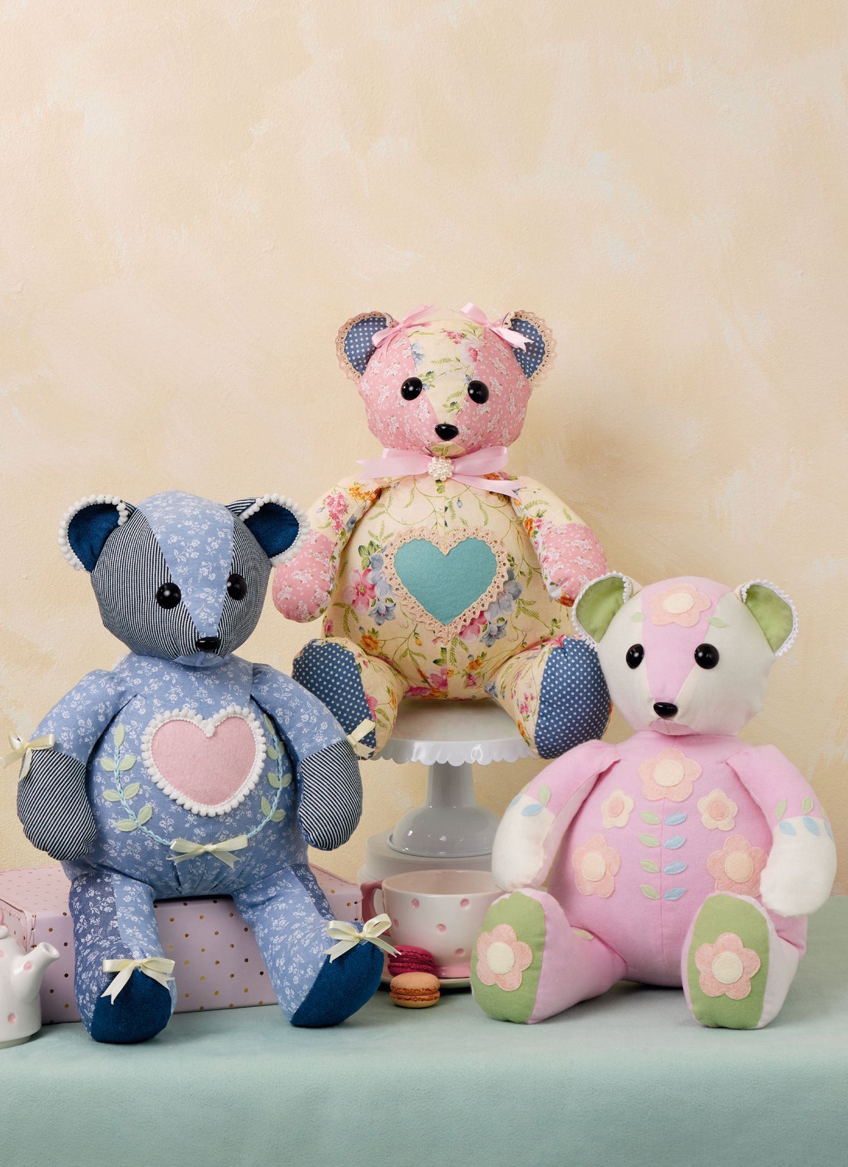 Patron McCall's n°8599 - Ours patchwork peluche