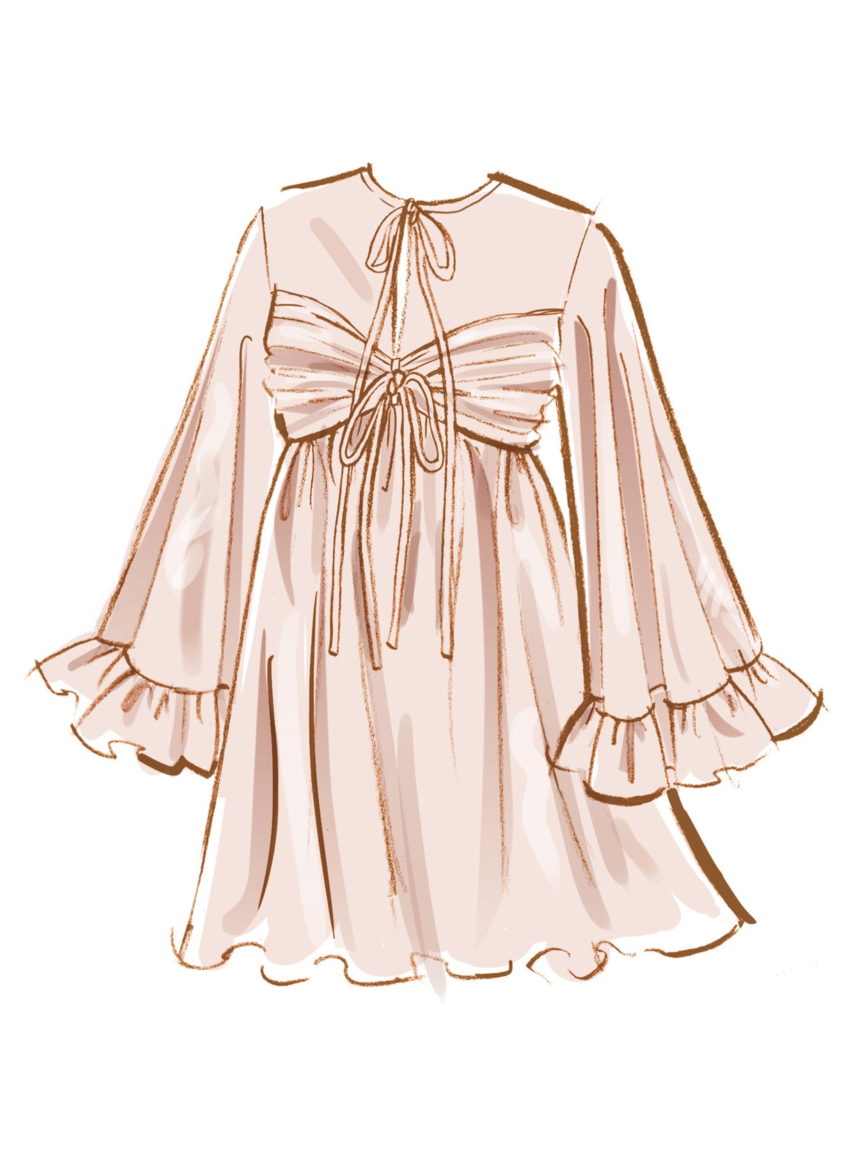 Patron McCall's n°8602 - Robe babydoll