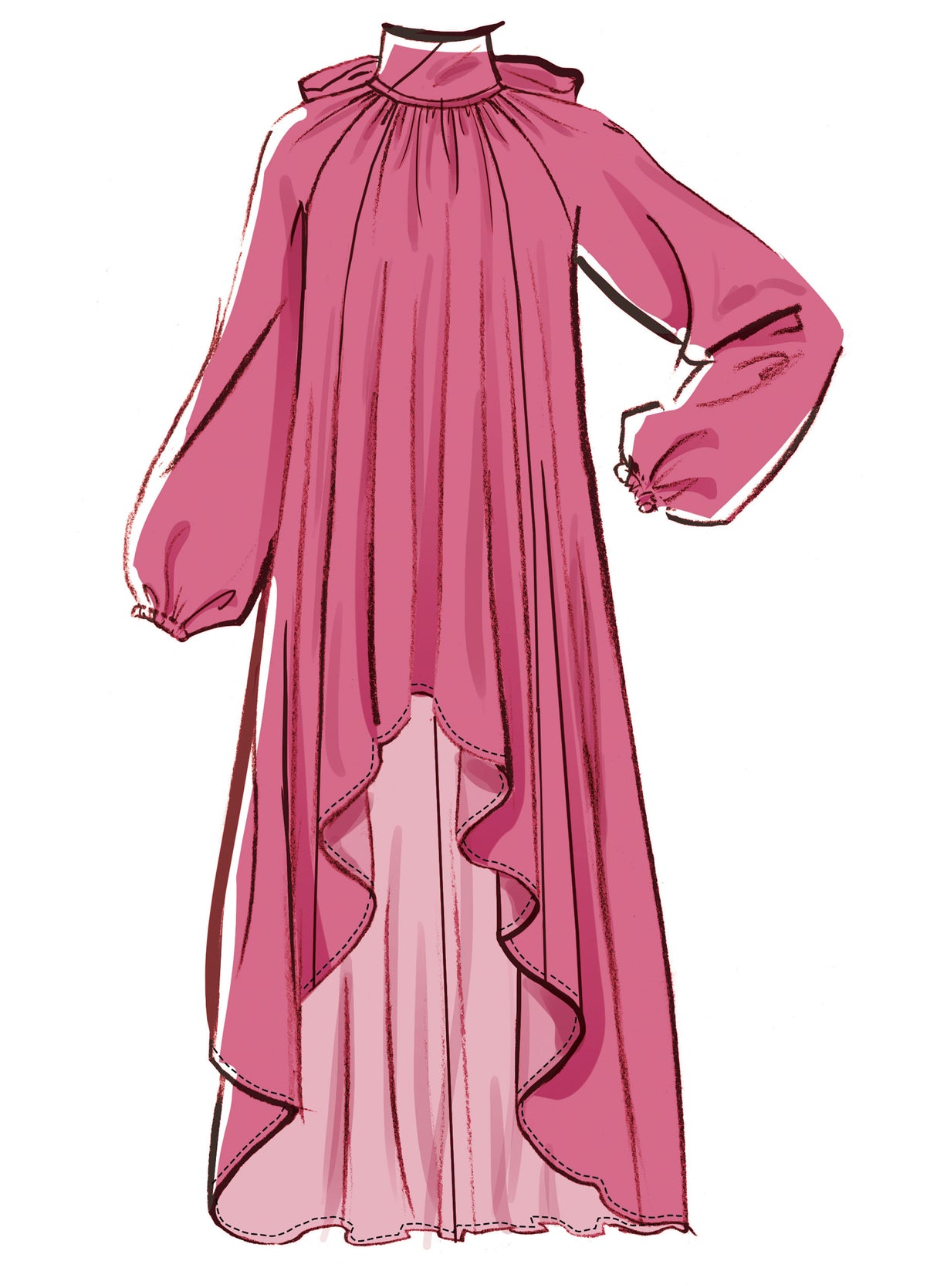 Patron McCall's n°8603 - Robe ample