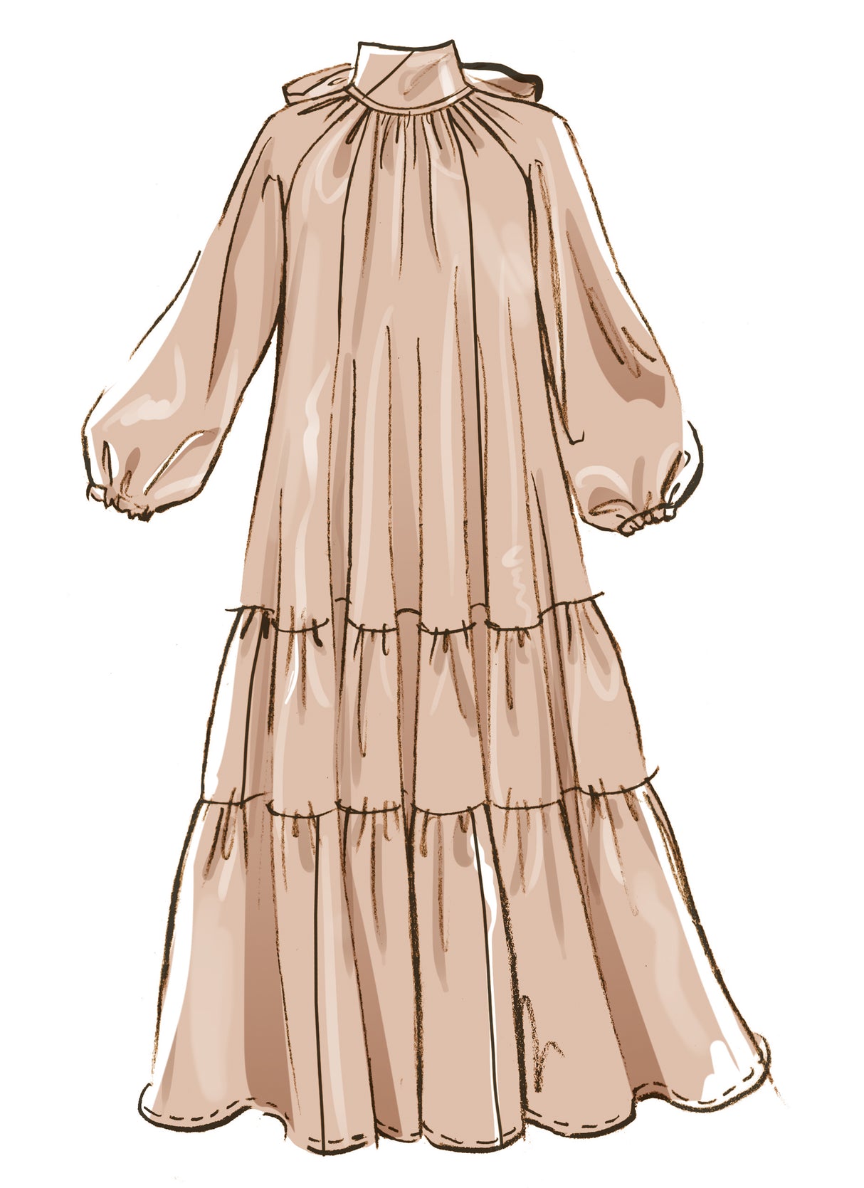 Patron McCall's n°8603 - Robe ample