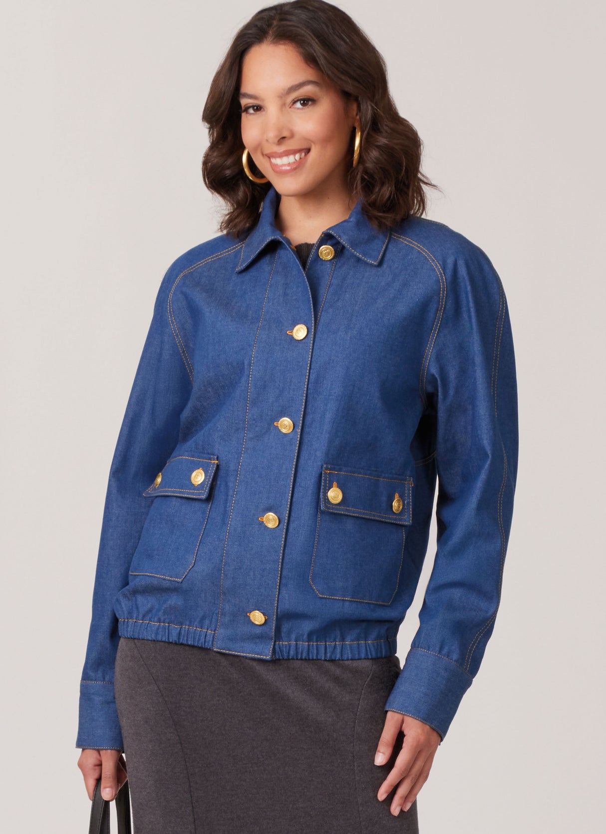 Patron McCall's n°8607 - Veste blouson courte