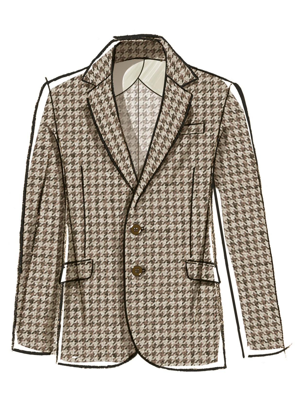 Patron McCall's n°8614 - Blazer unisexe élégant