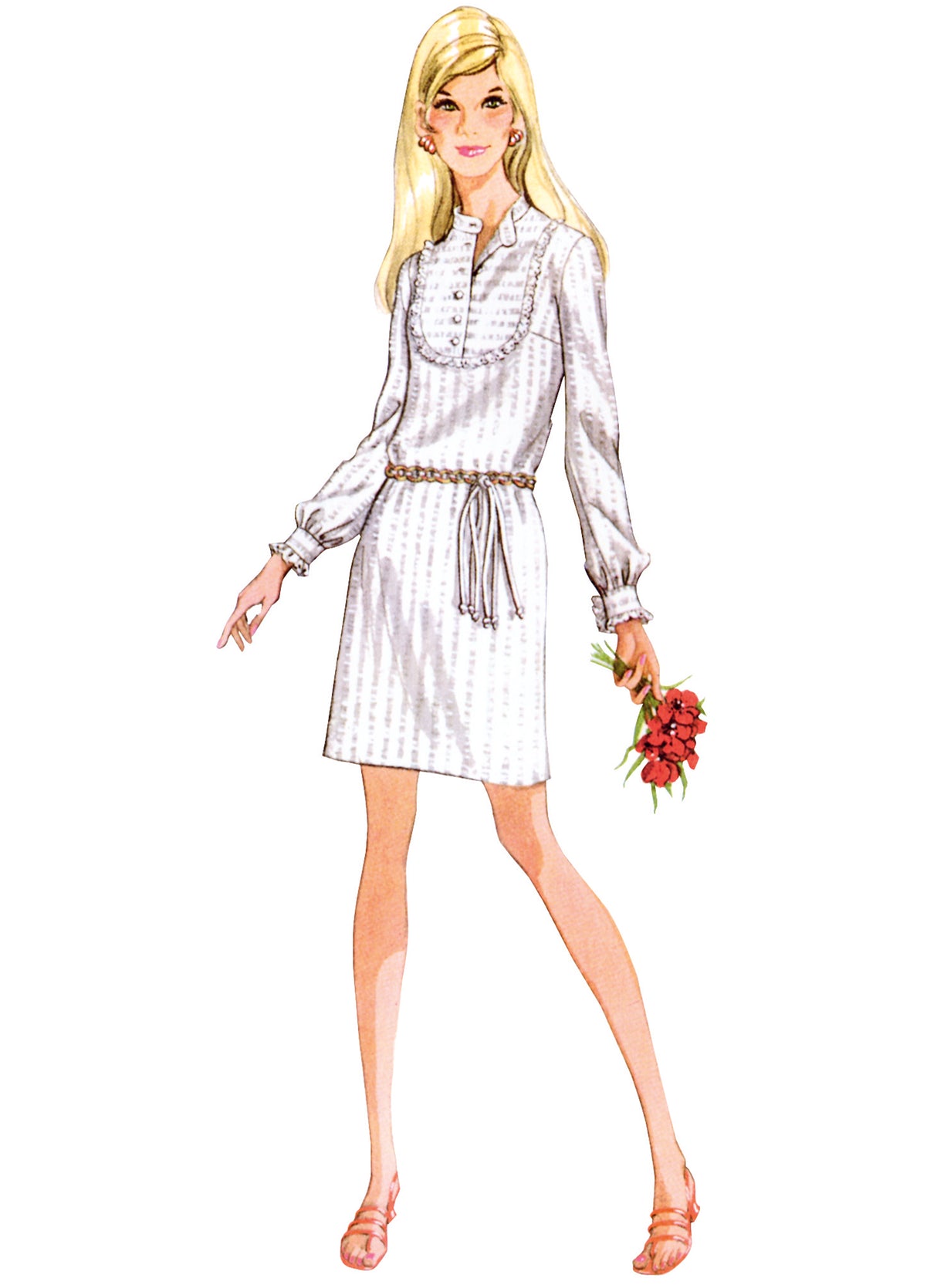 Patron McCall's n°8621 - Robe-chemise