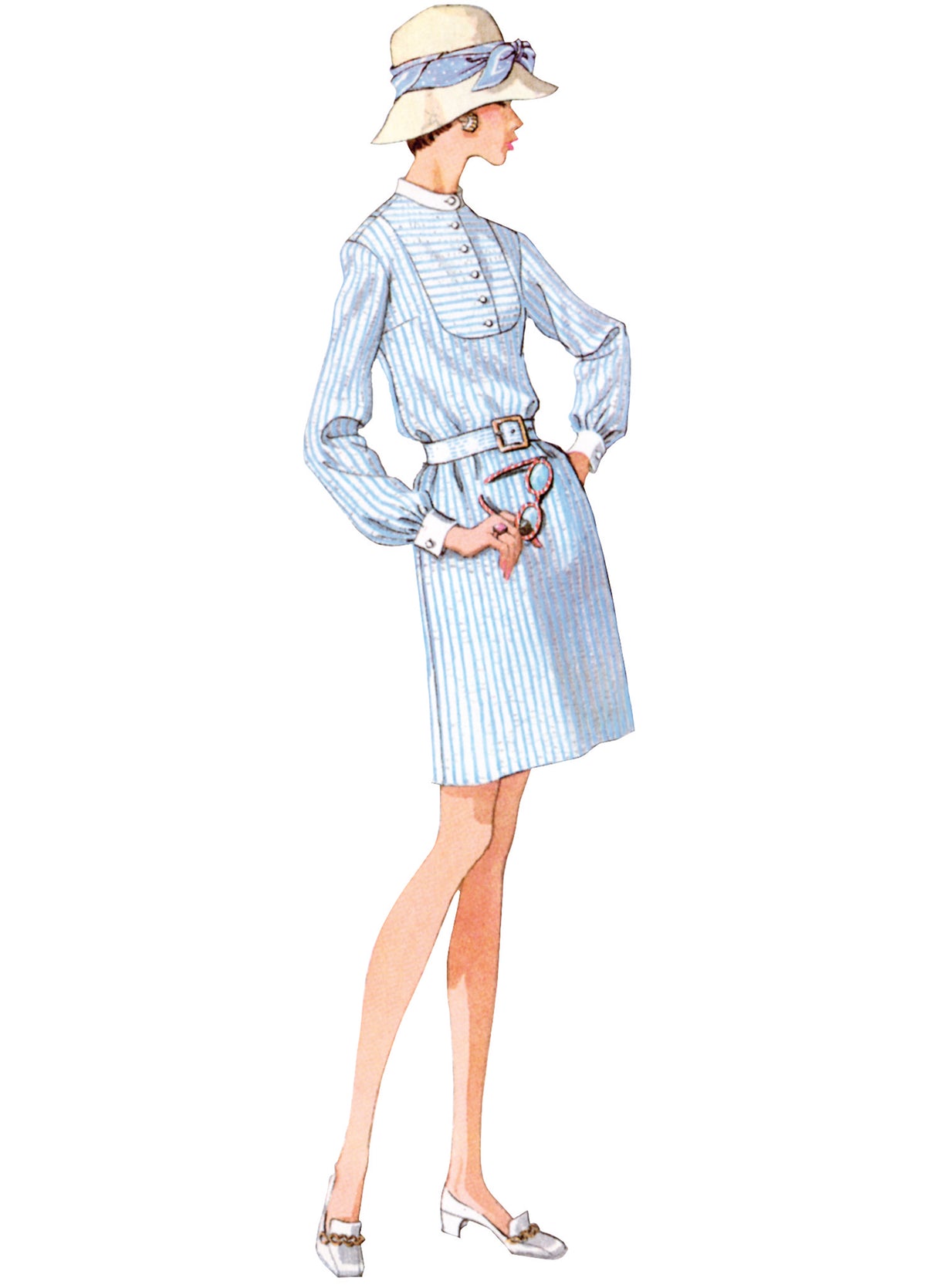 Patron McCall's n°8621 - Robe-chemise
