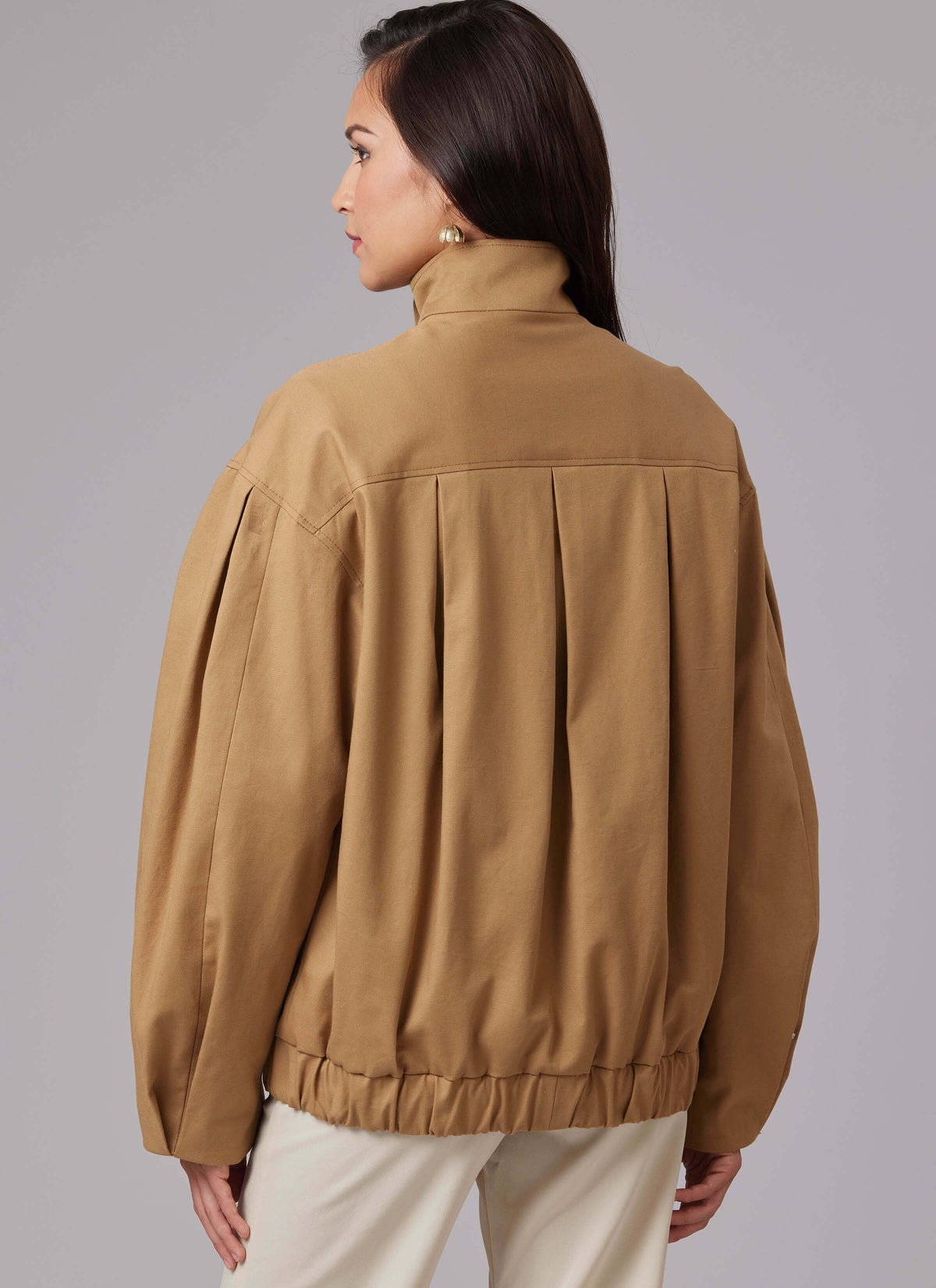 Patron McCall's n°8629 – Veste blouson ample doublée