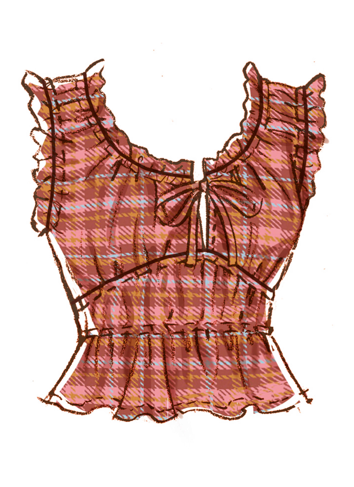 Patron McCall's n°8634 – Short et pantalon ample à plis