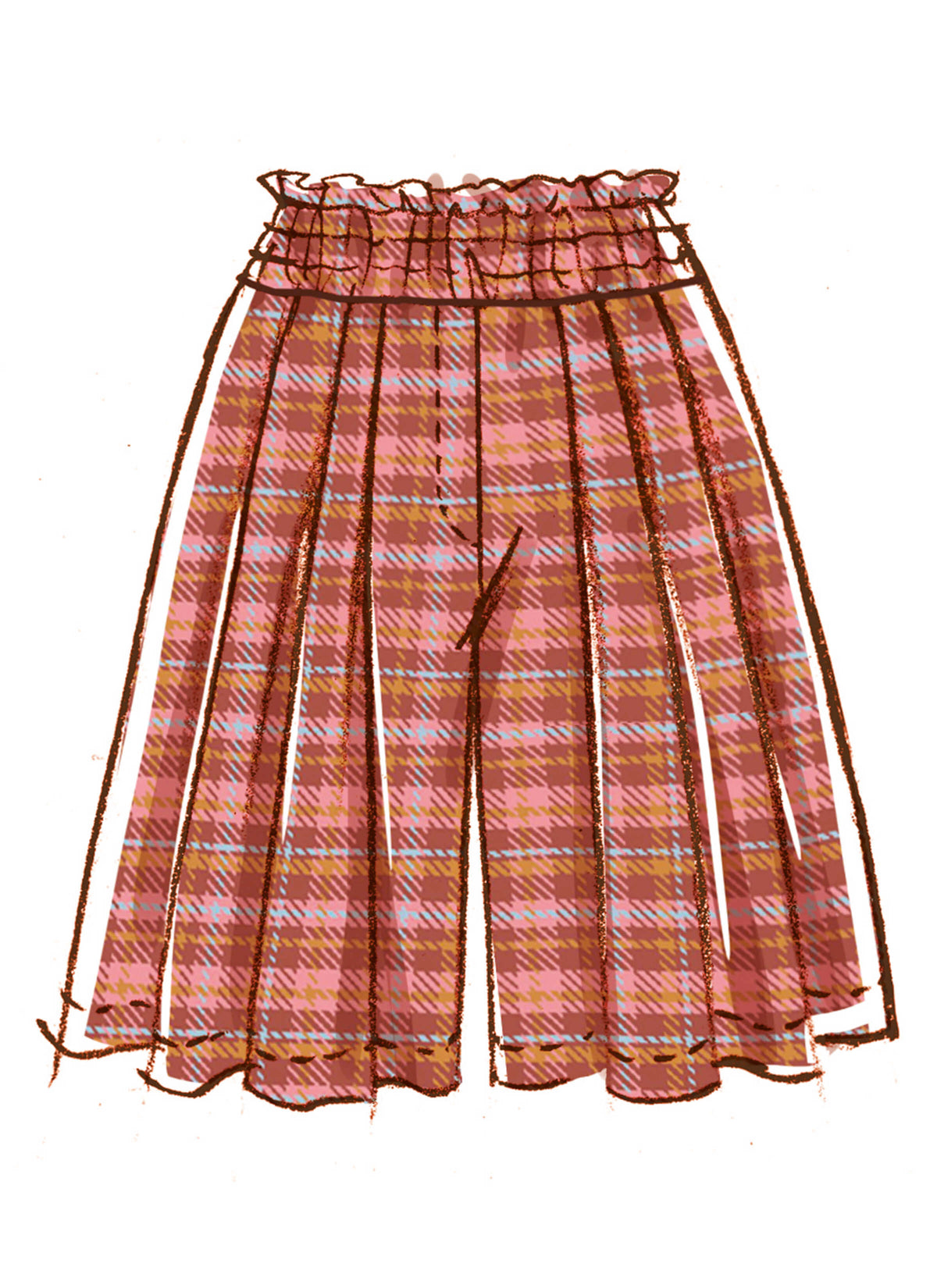 Patron McCall's n°8634 – Short et pantalon ample à plis