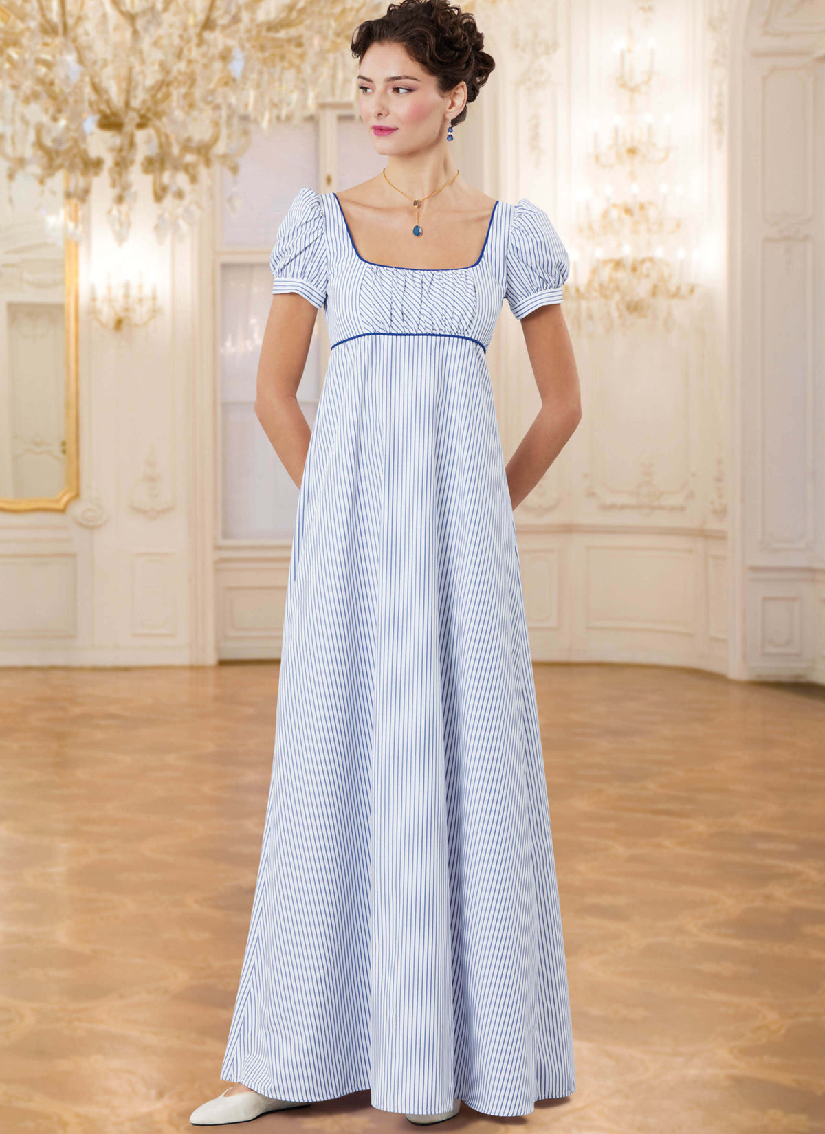 Patron McCall's n°8647 – Robes Régence à taille empire