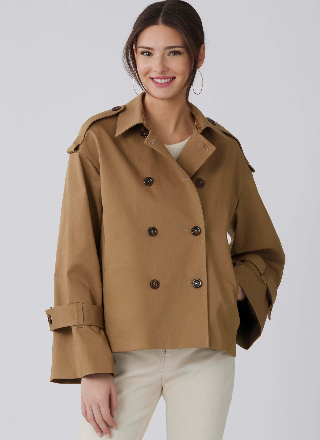 Patron McCall's n°8656 – Trench court ample et doublé