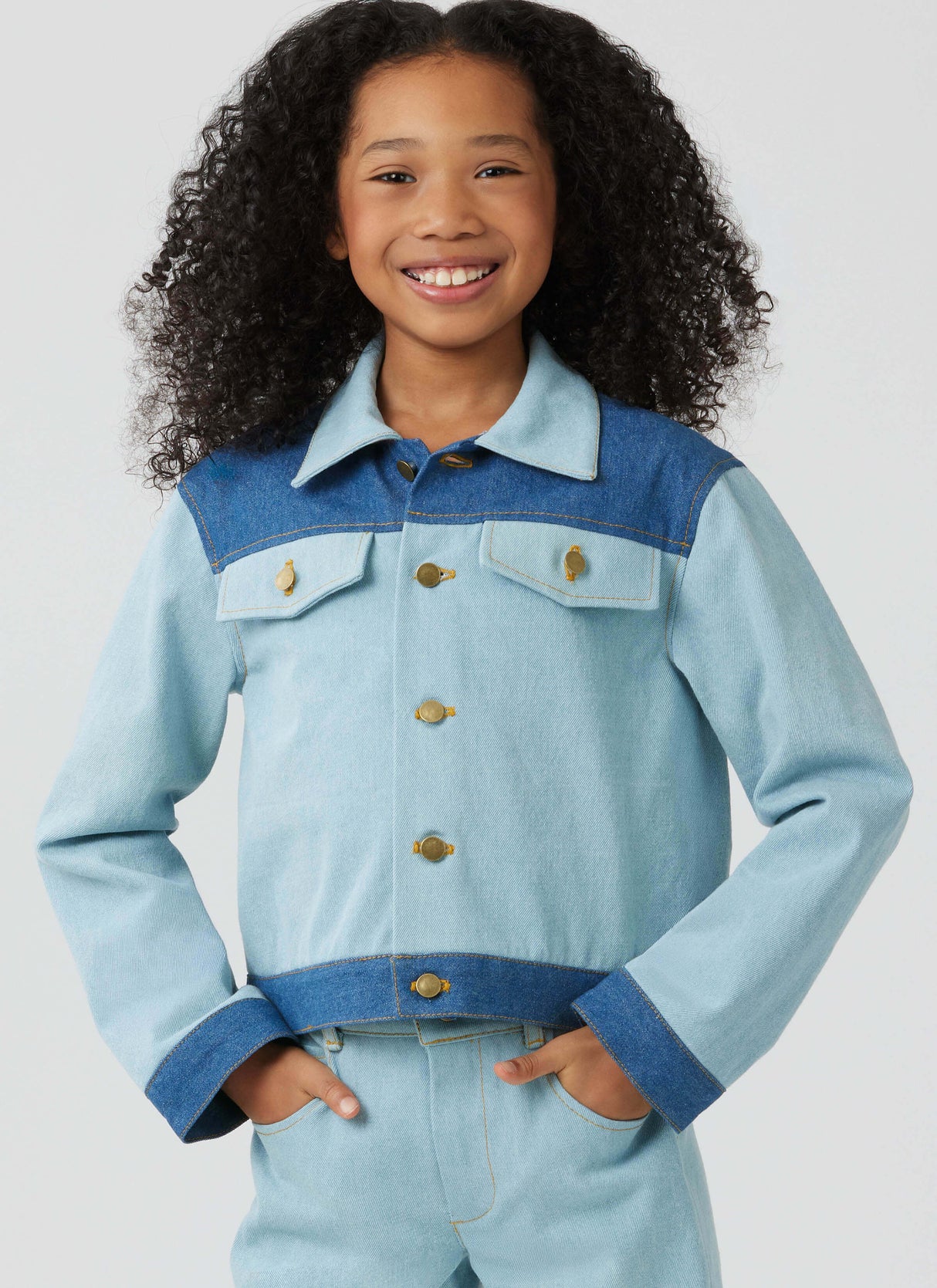 Patron McCall's n°8666 – Veste en jean et pantalon large