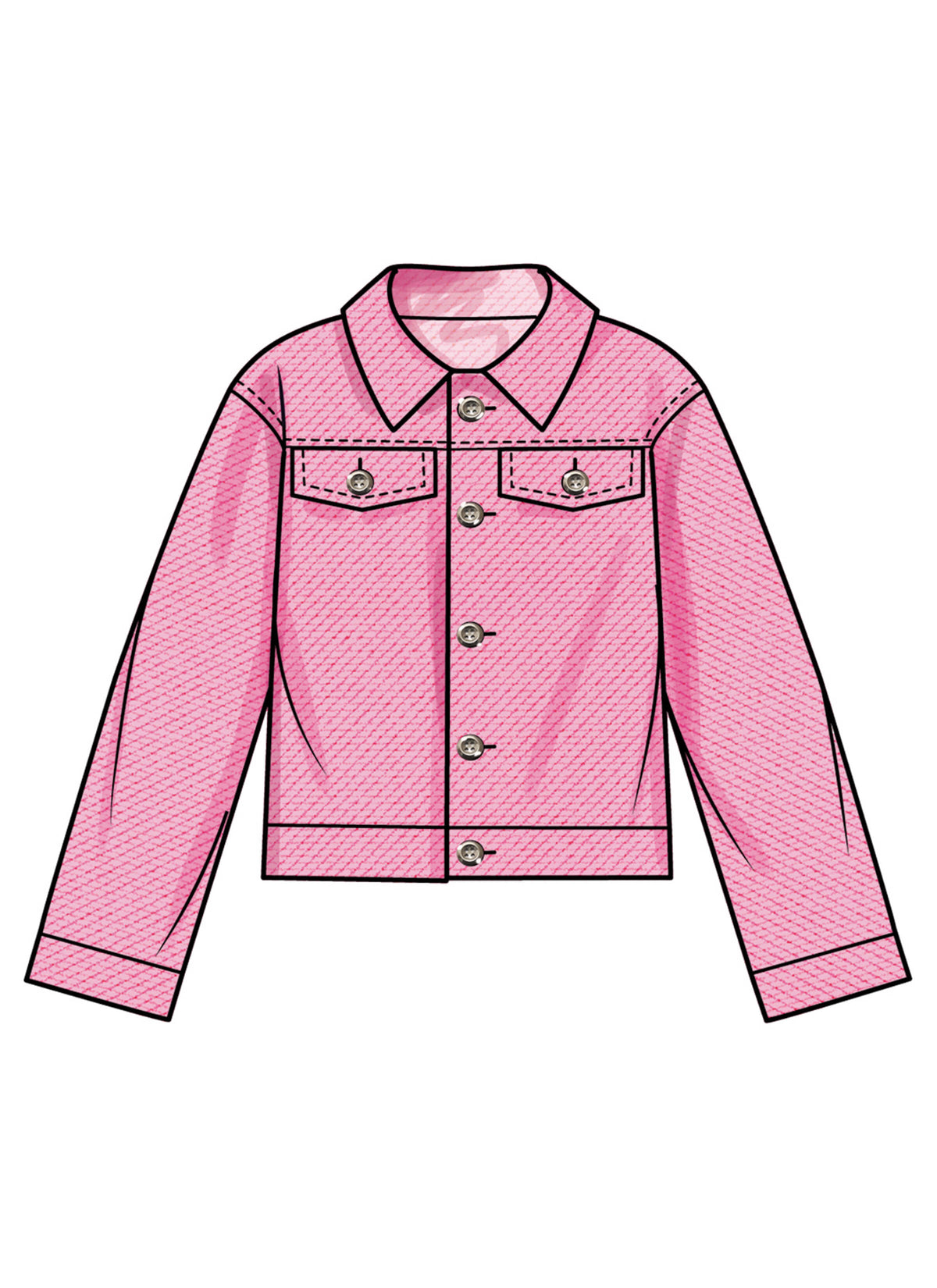 Patron McCall's n°8666 – Veste en jean et pantalon large