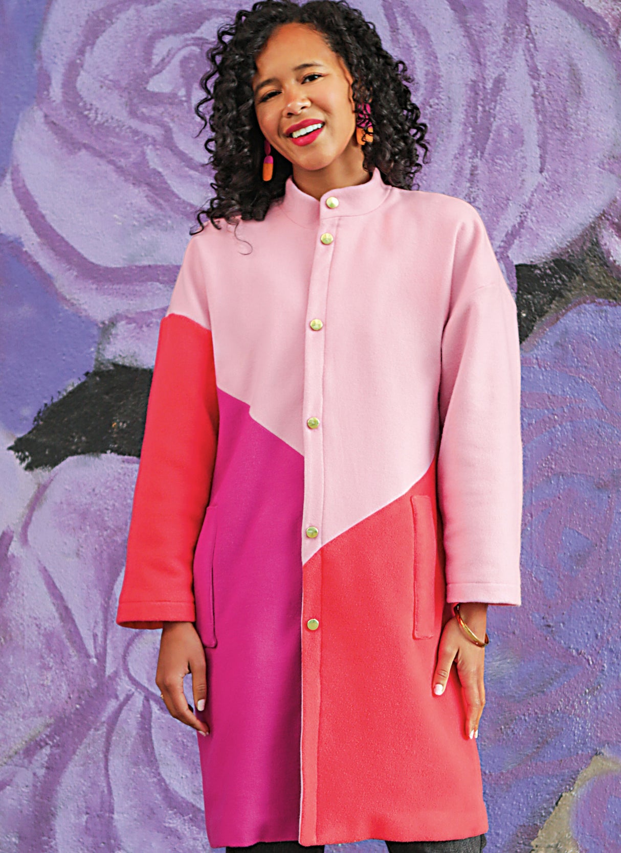 Patron Know Me n°2058 – Manteau asymétrique pour femmes