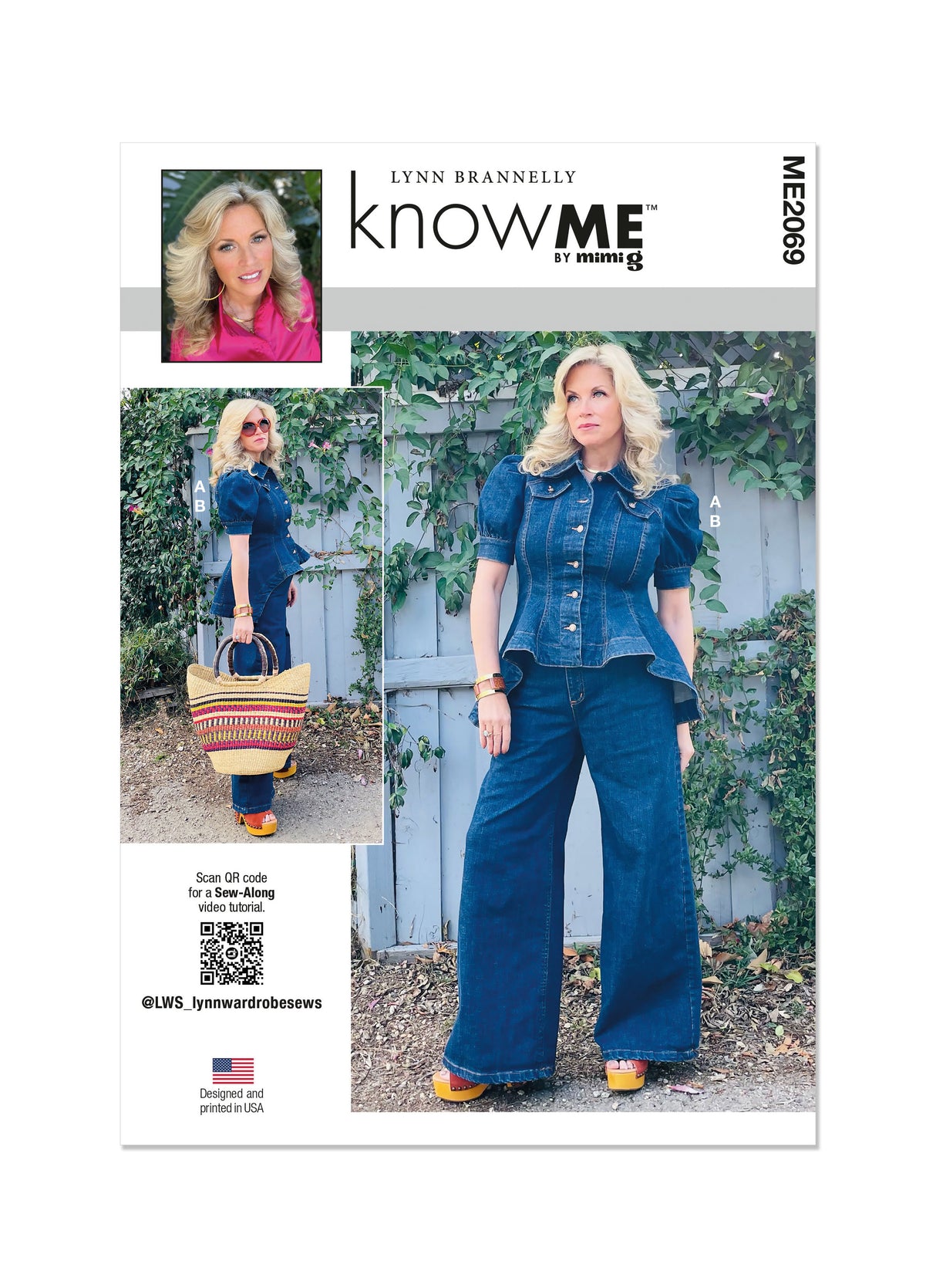Patron Know Me n°2069 – Haut et pantalon pour femmes