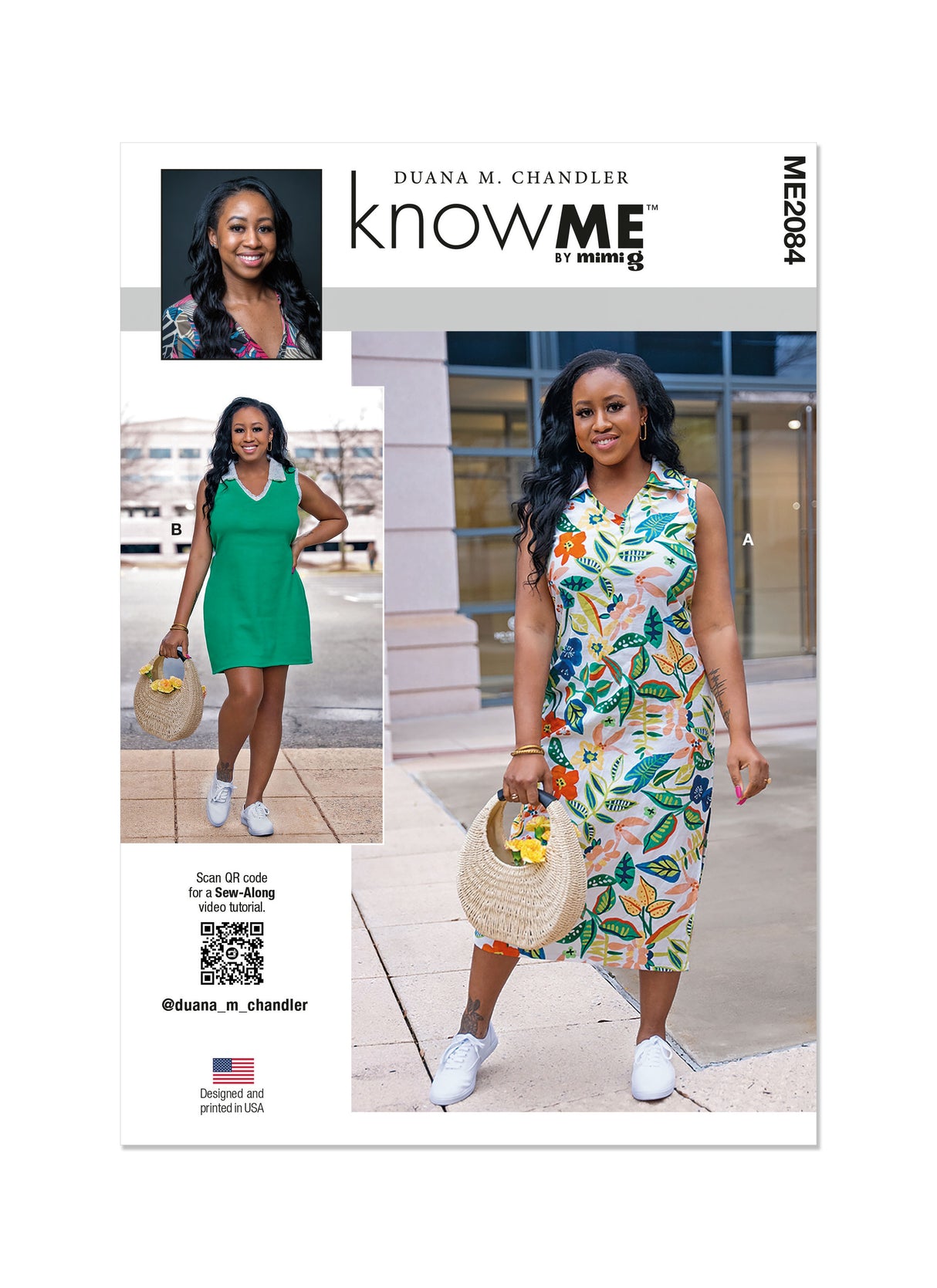 Patron Know Me n°2084 – Robe d'été sans manches pour femmes