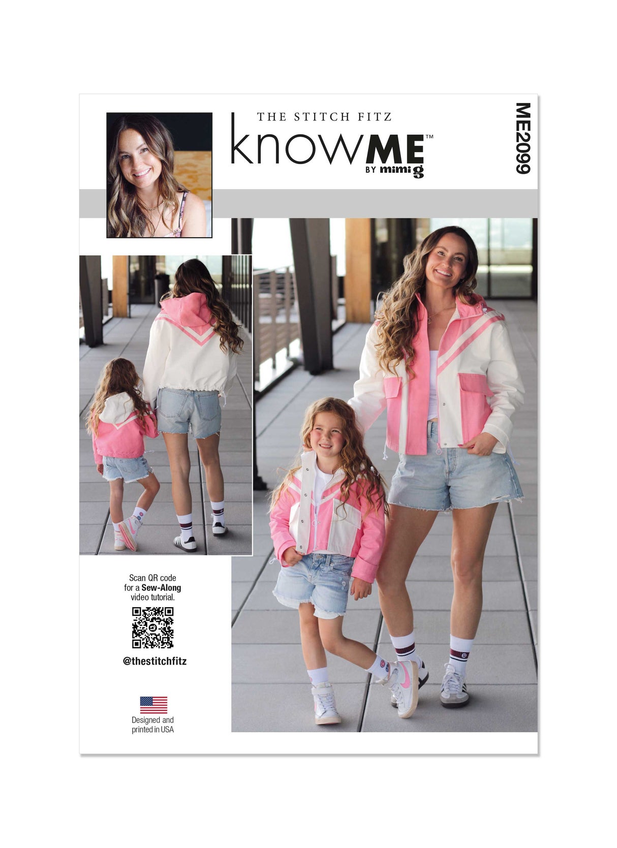 Patron Know Me n°2099 – Veste à capuche pour enfants