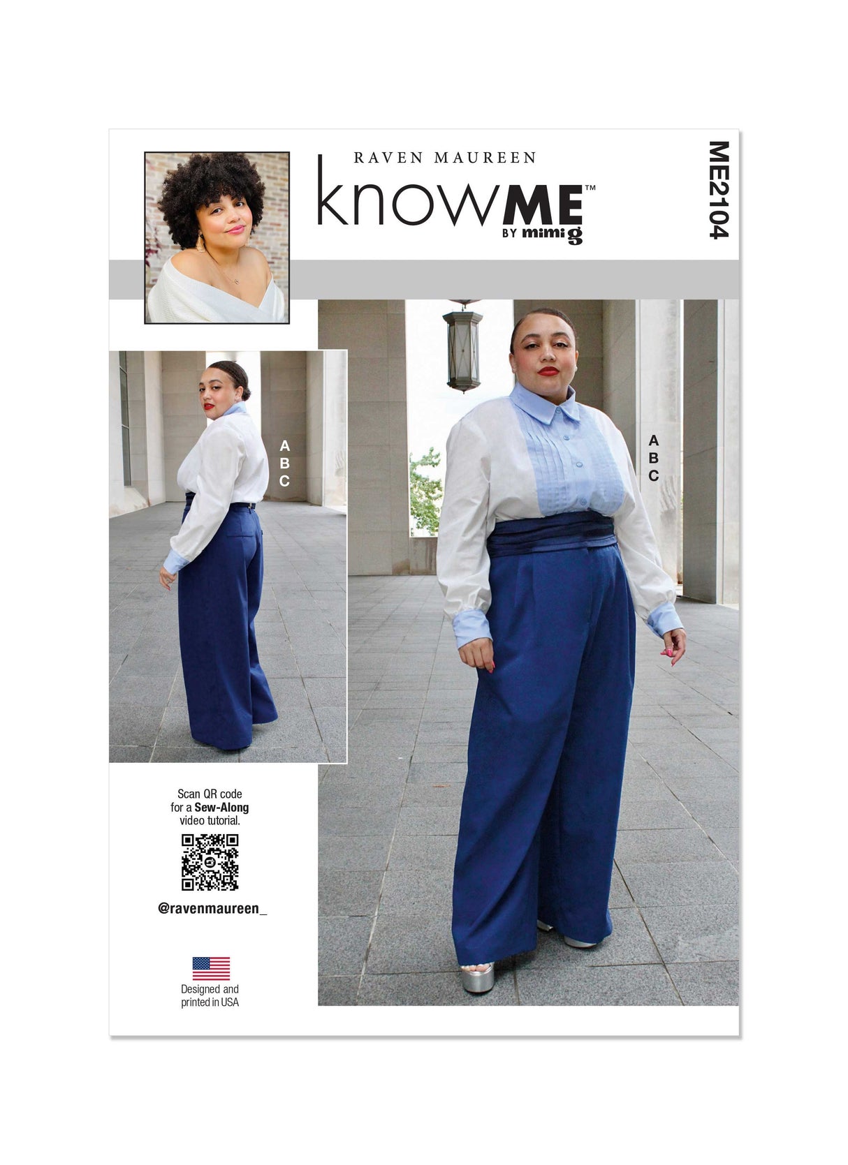 Patron Know Me n°2104 – Ensemble haut et pantalon pour femmes