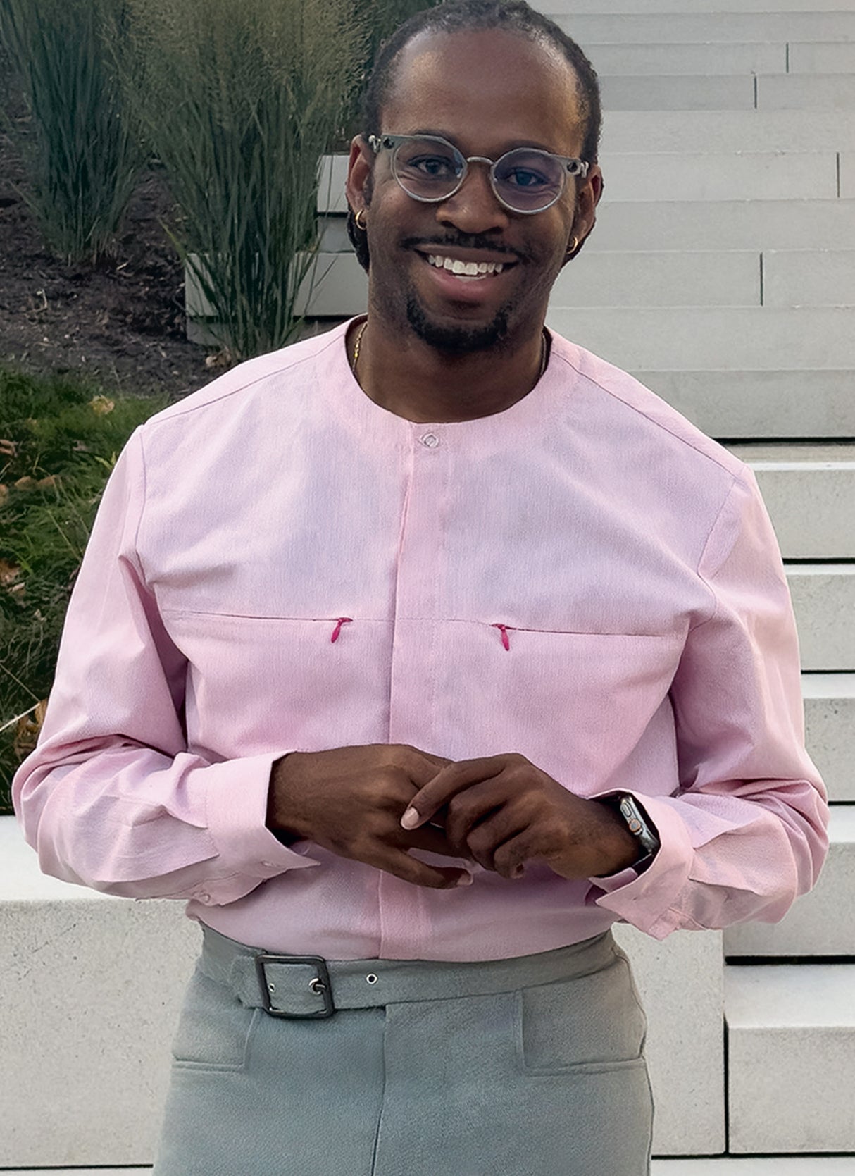Patron Know Me n°2113 – Chemise sans col et pantalon homme