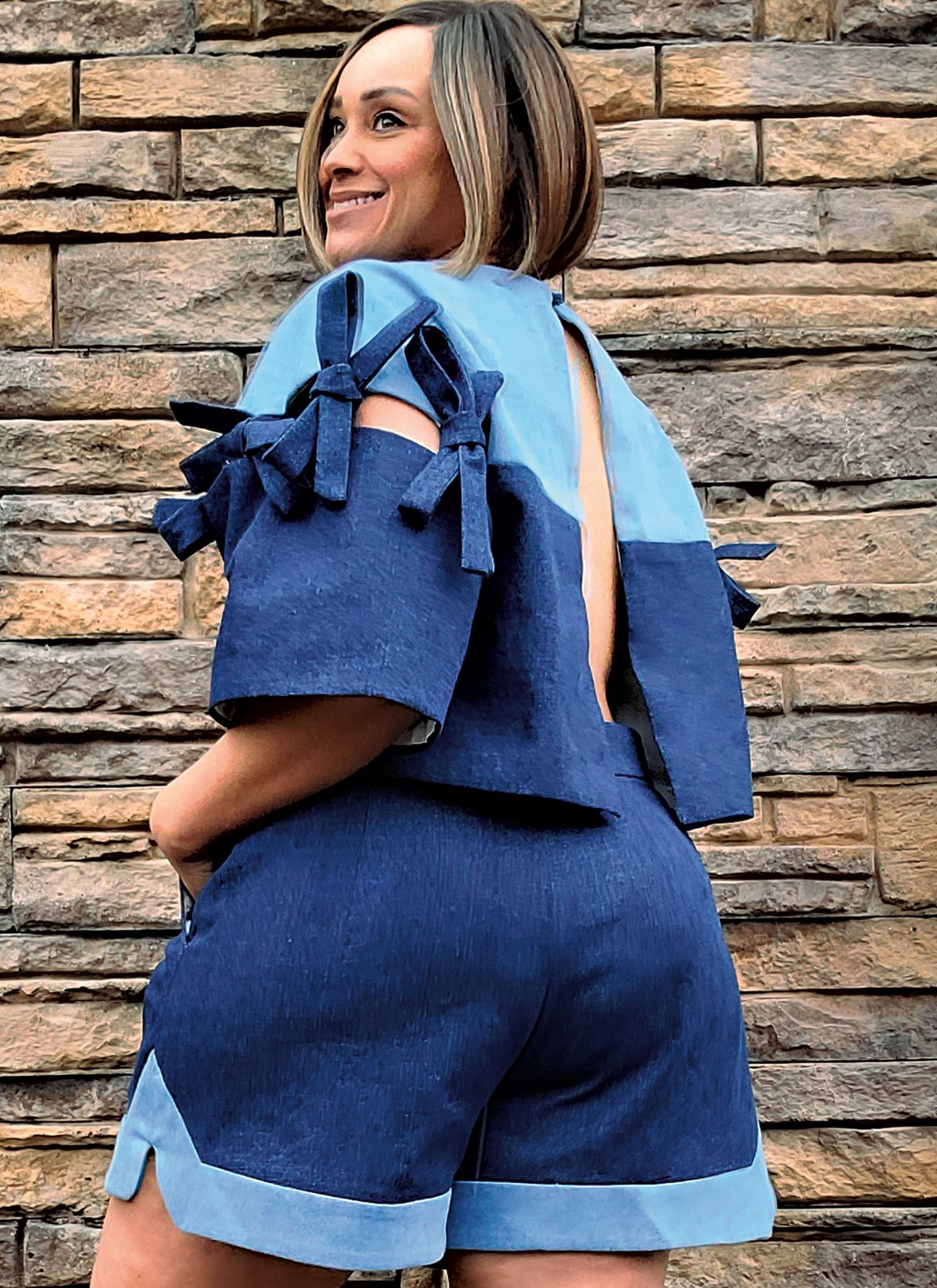 Patron Know Me n°2127 – Top manches kimono & short épuré